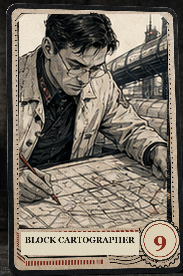 Block Cartographer VaultGrail card art