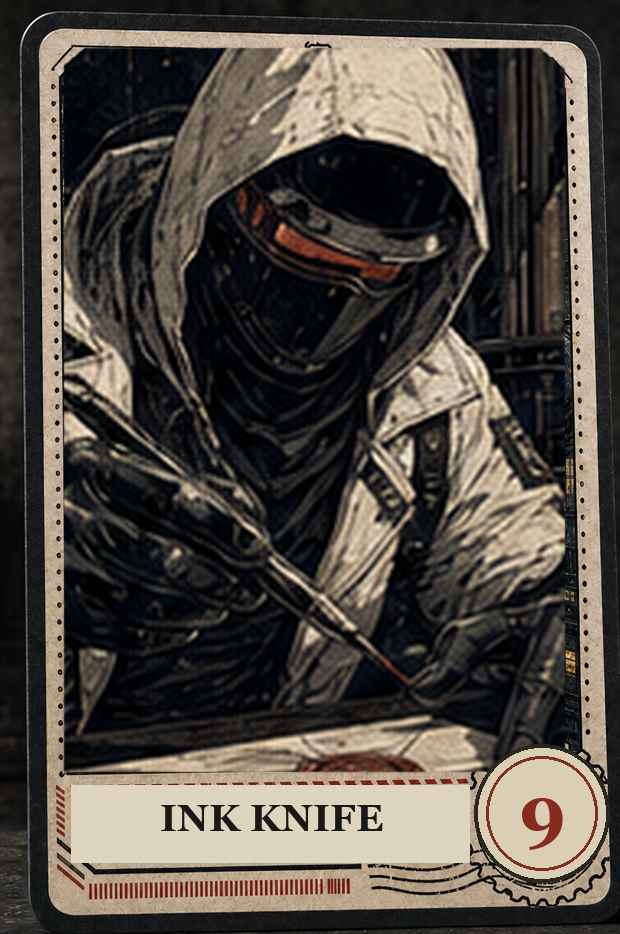 Ink Knife VaultGrail card art