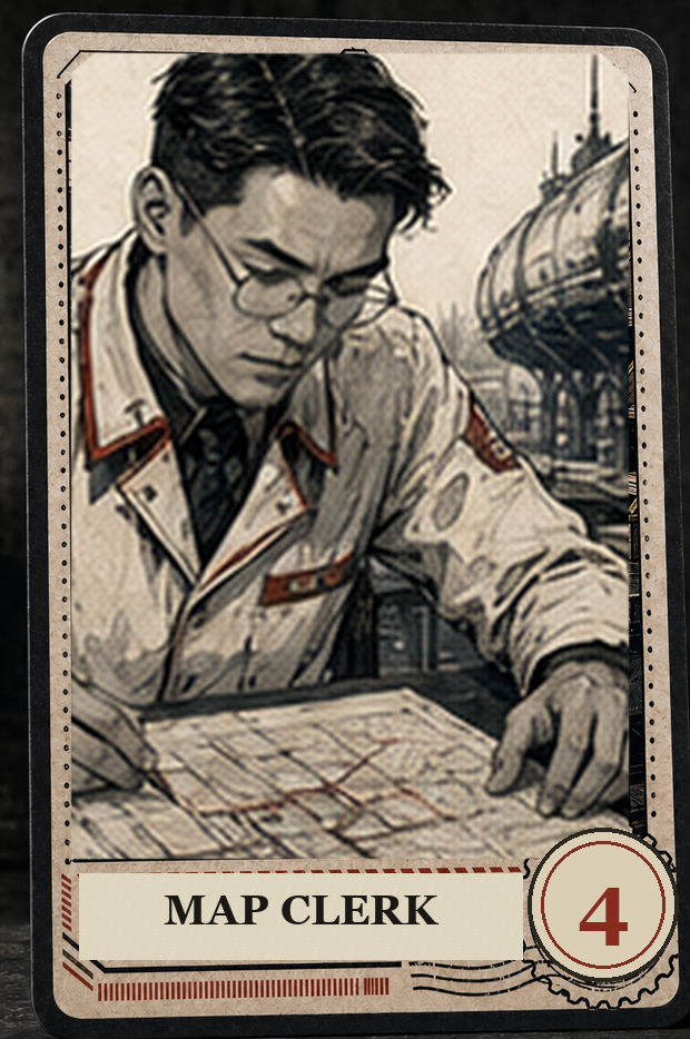 Map Clerk VaultGrail card art