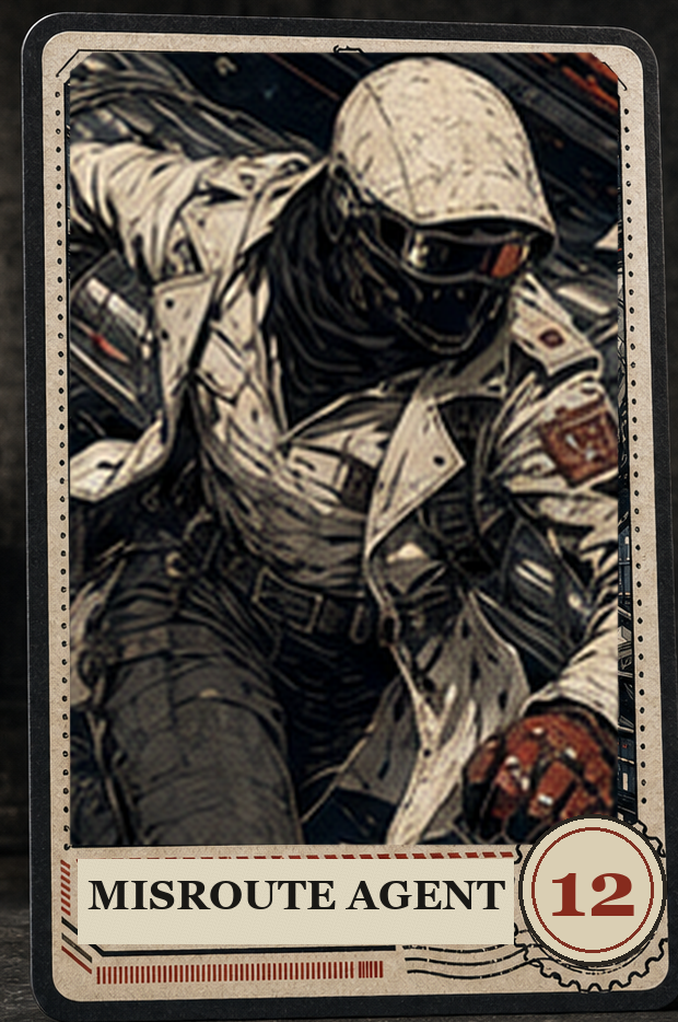 Misroute Agent VaultGrail card art