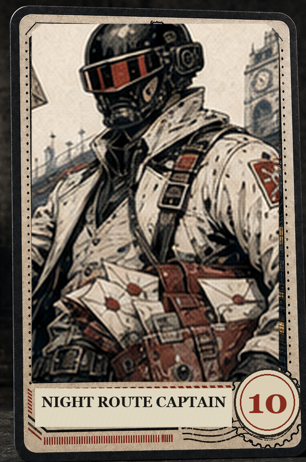 Night Route Captain VaultGrail card art