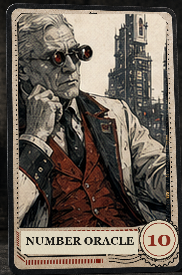 Number Oracle VaultGrail card art