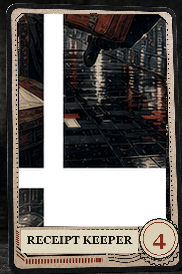 Receipt Keeper VaultGrail card art