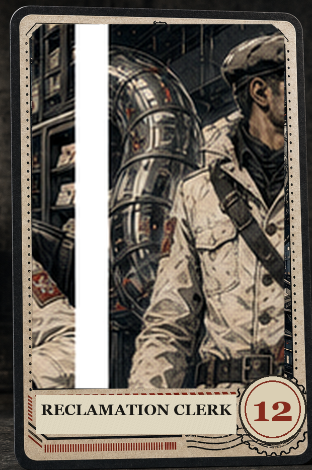 Reclamation Clerk VaultGrail card art
