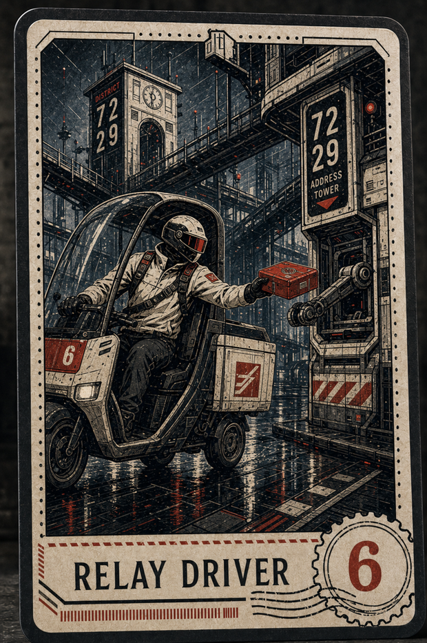 Relay Driver VaultGrail card art