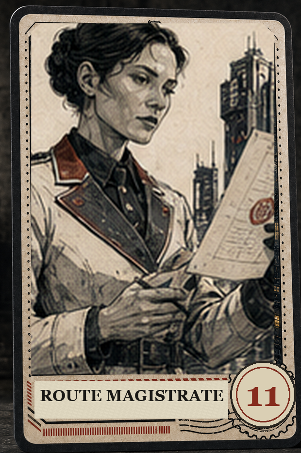 Route Magistrate VaultGrail card art