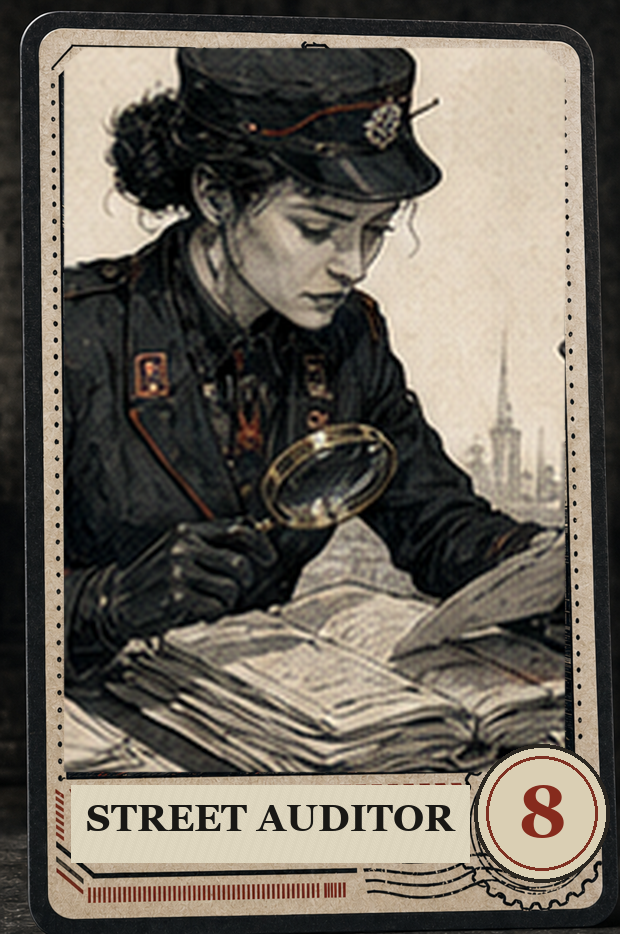 Street Auditor VaultGrail card art