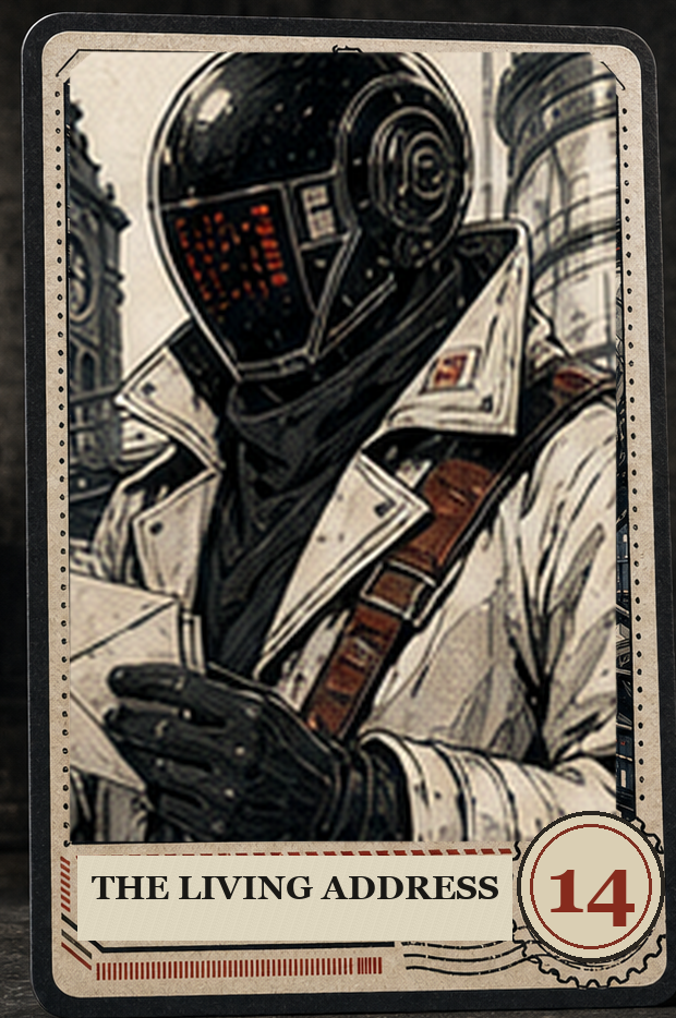 The Living Address VaultGrail card art