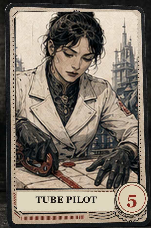 Tube Pilot VaultGrail card art