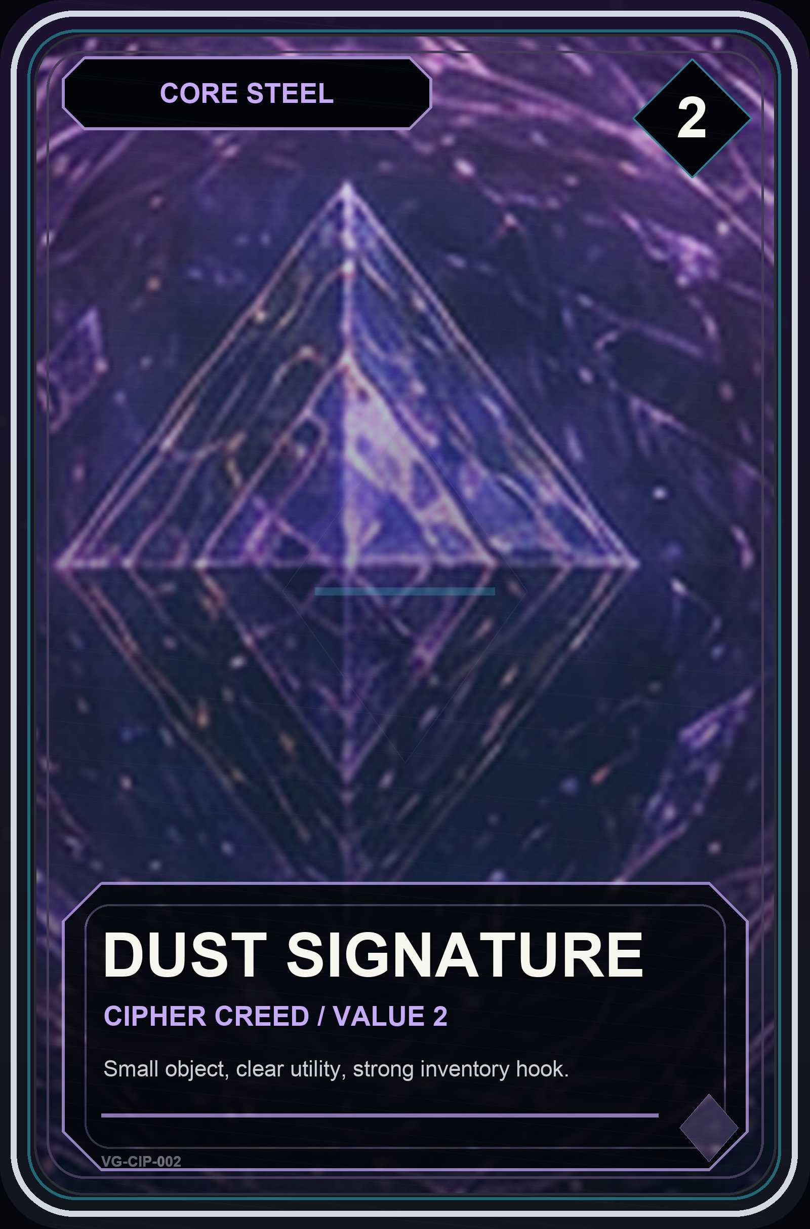 Dust Signature VaultGrail card art