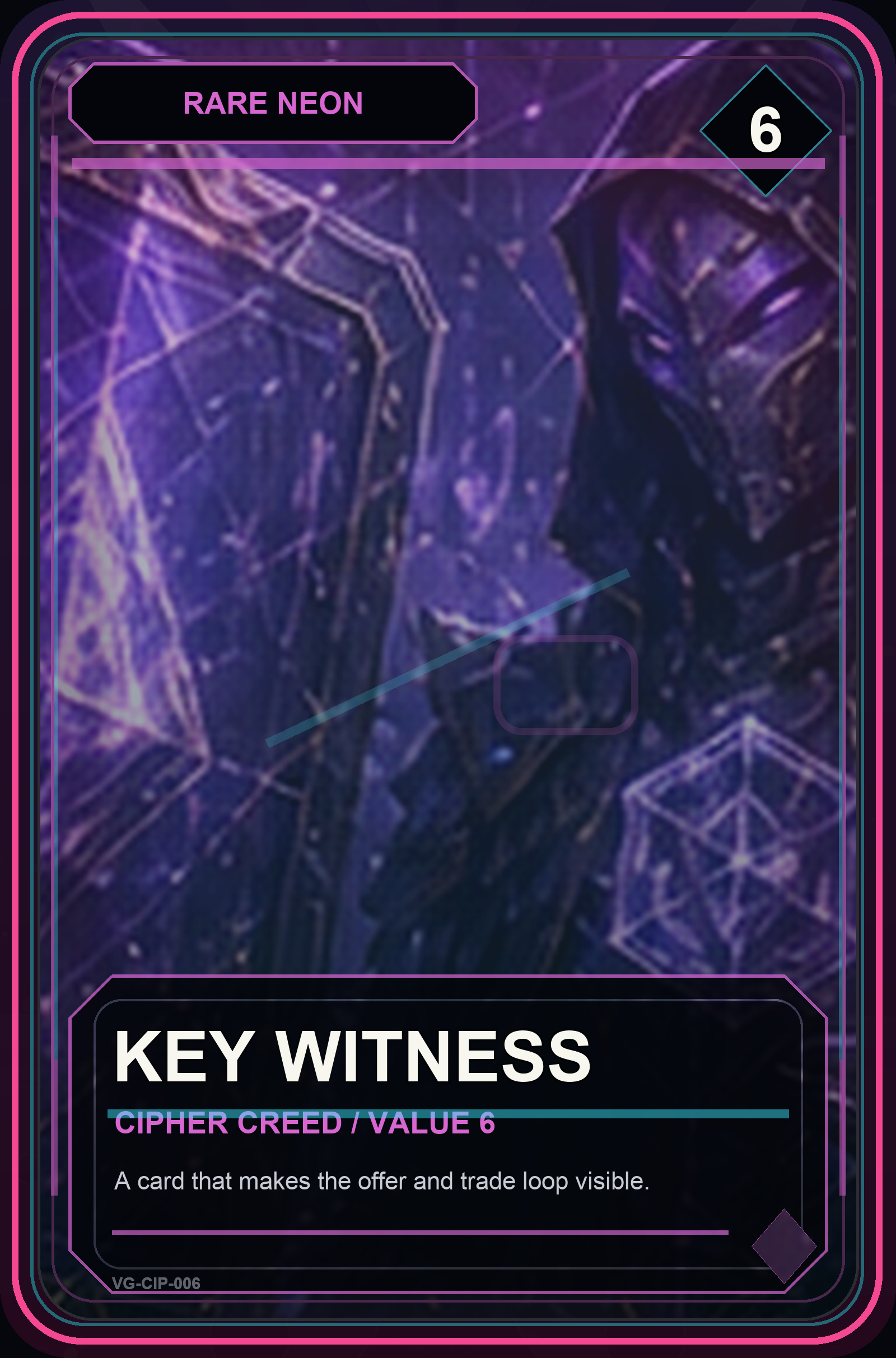 Key Witness VaultGrail card art
