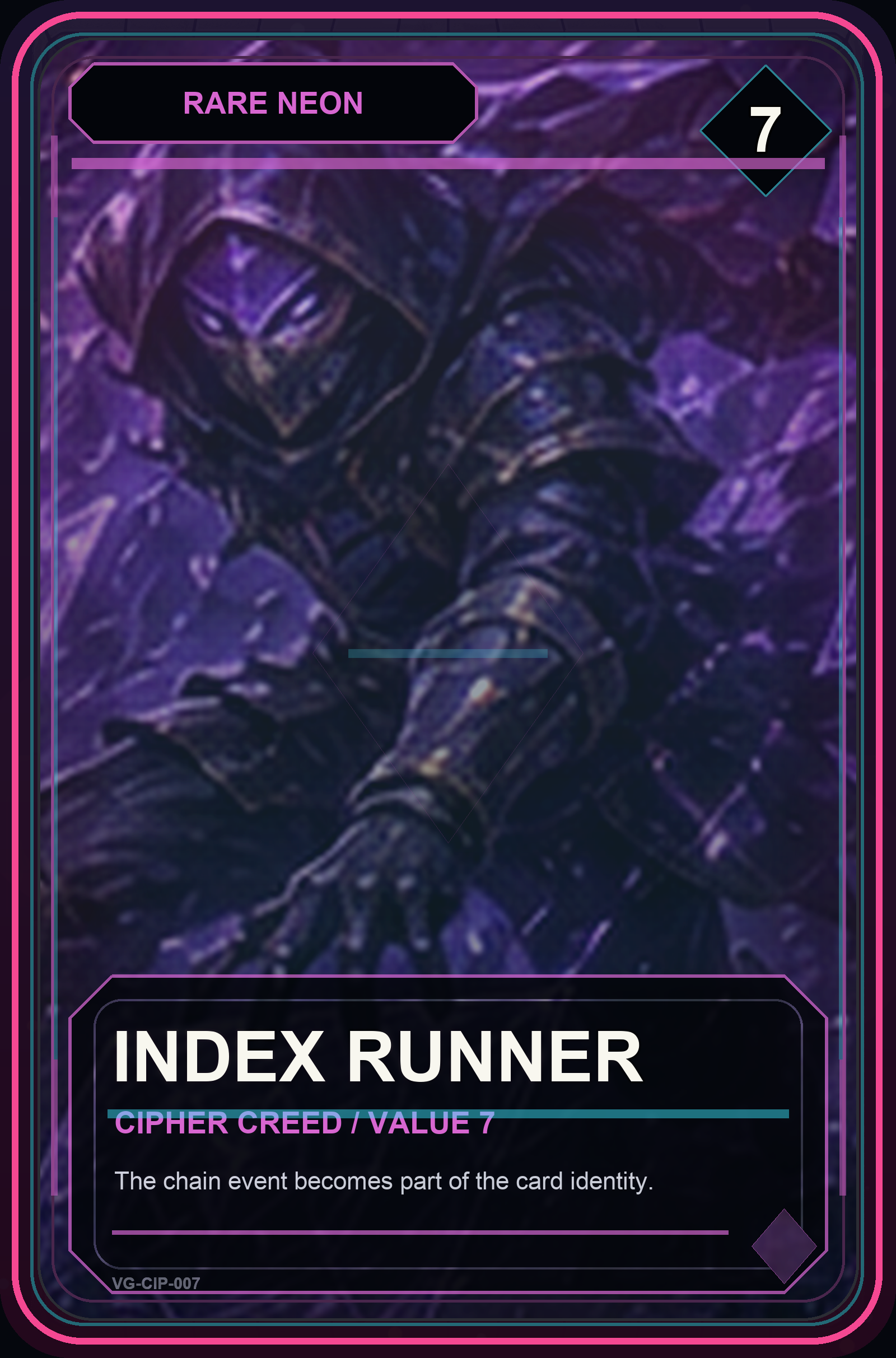 Index Runner VaultGrail card art
