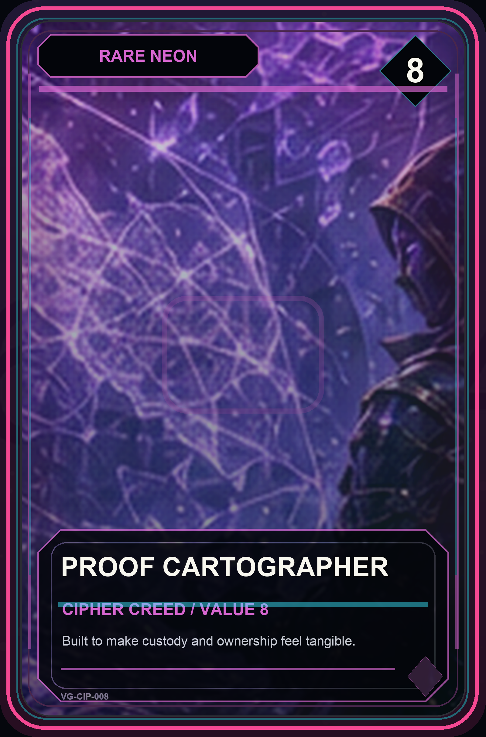 Proof Cartographer VaultGrail card art
