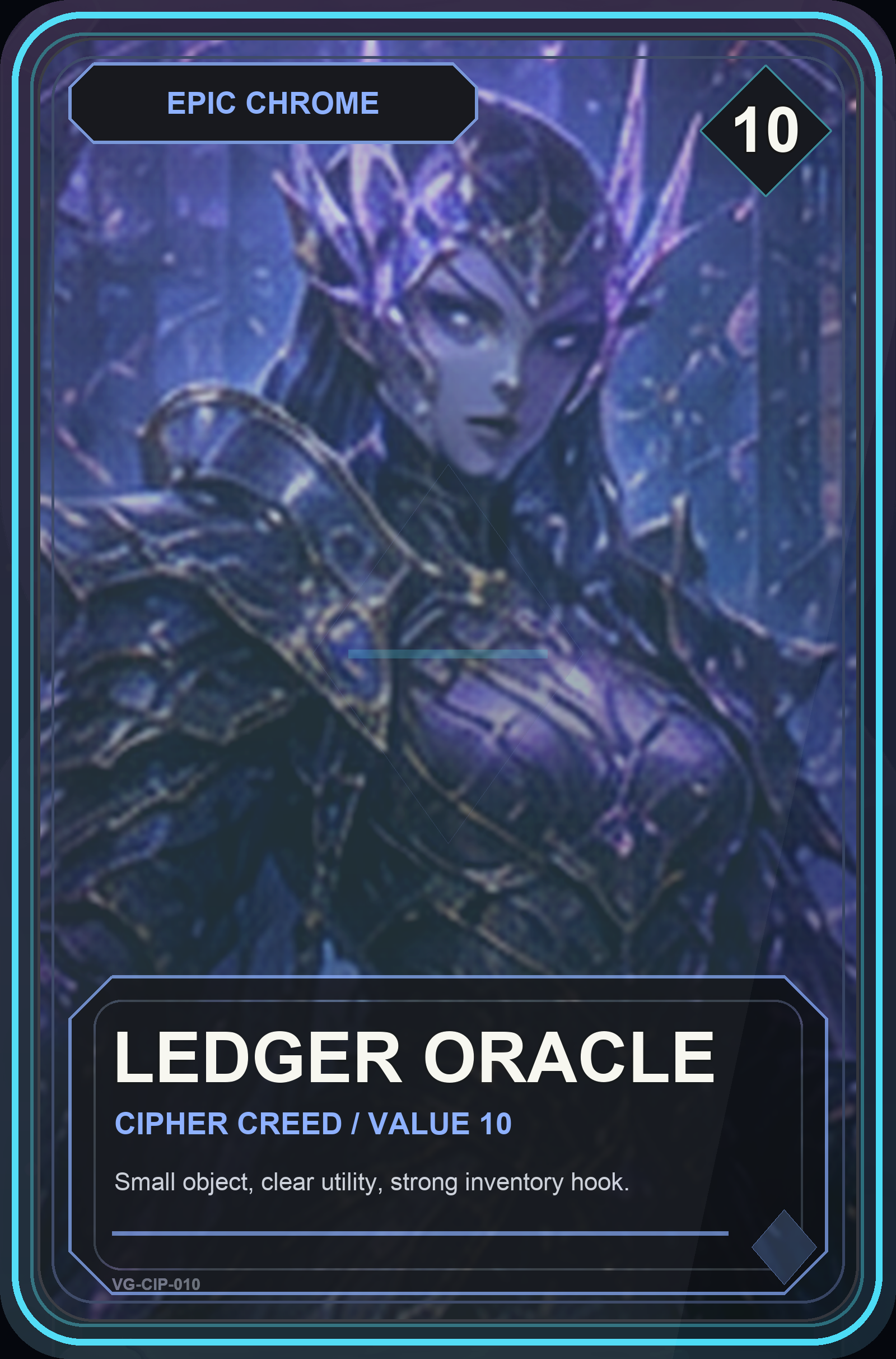 Ledger Oracle VaultGrail card art