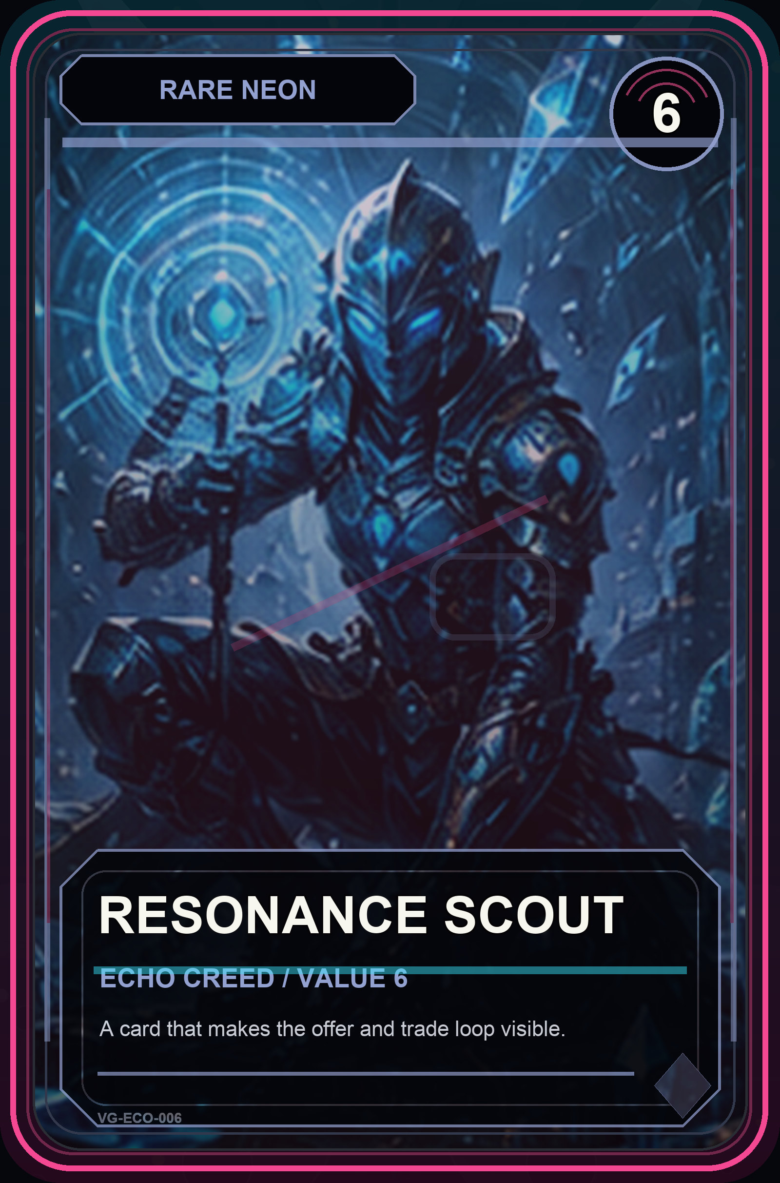 Resonance Scout VaultGrail card art