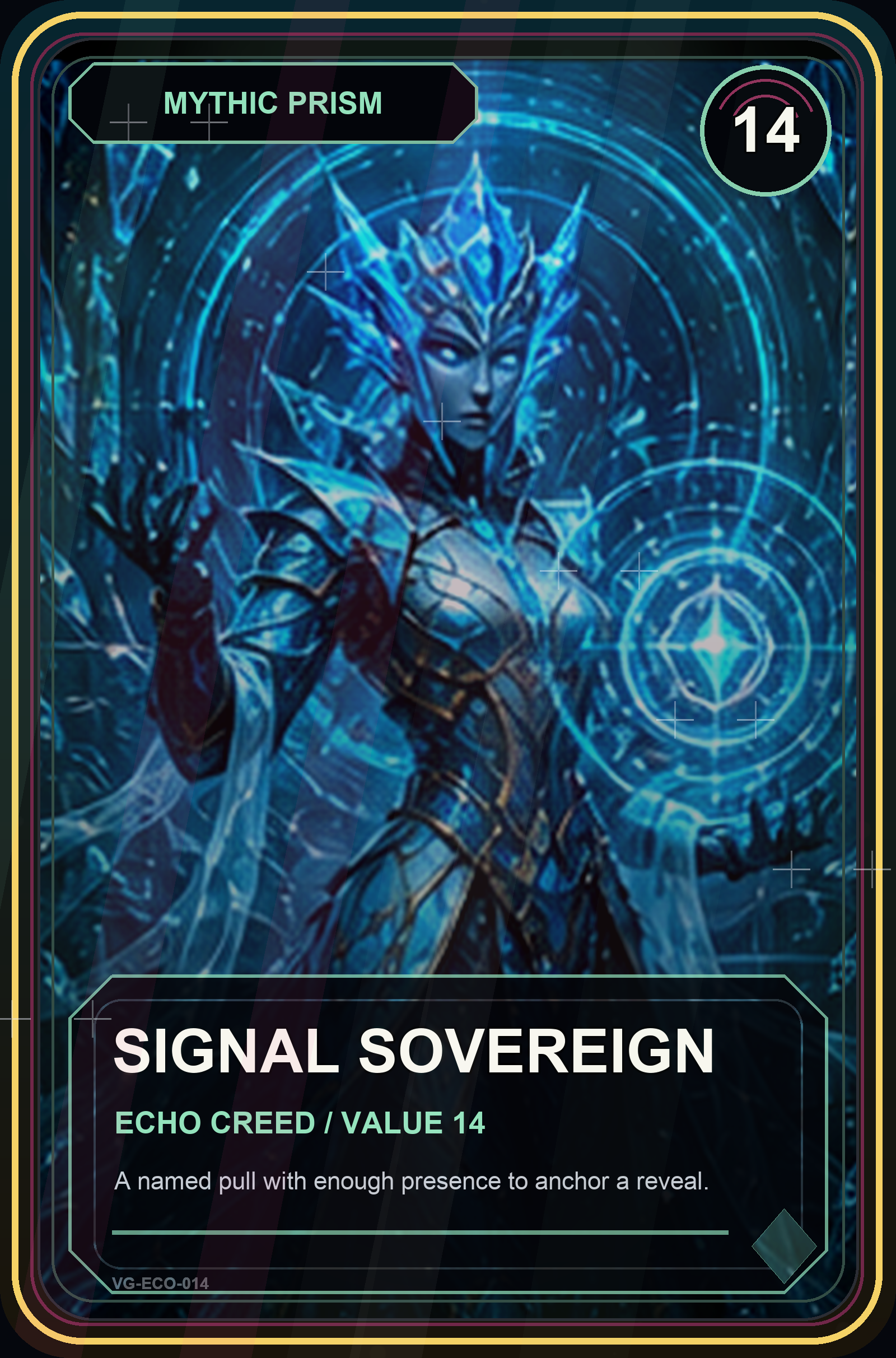 Signal Sovereign VaultGrail card art