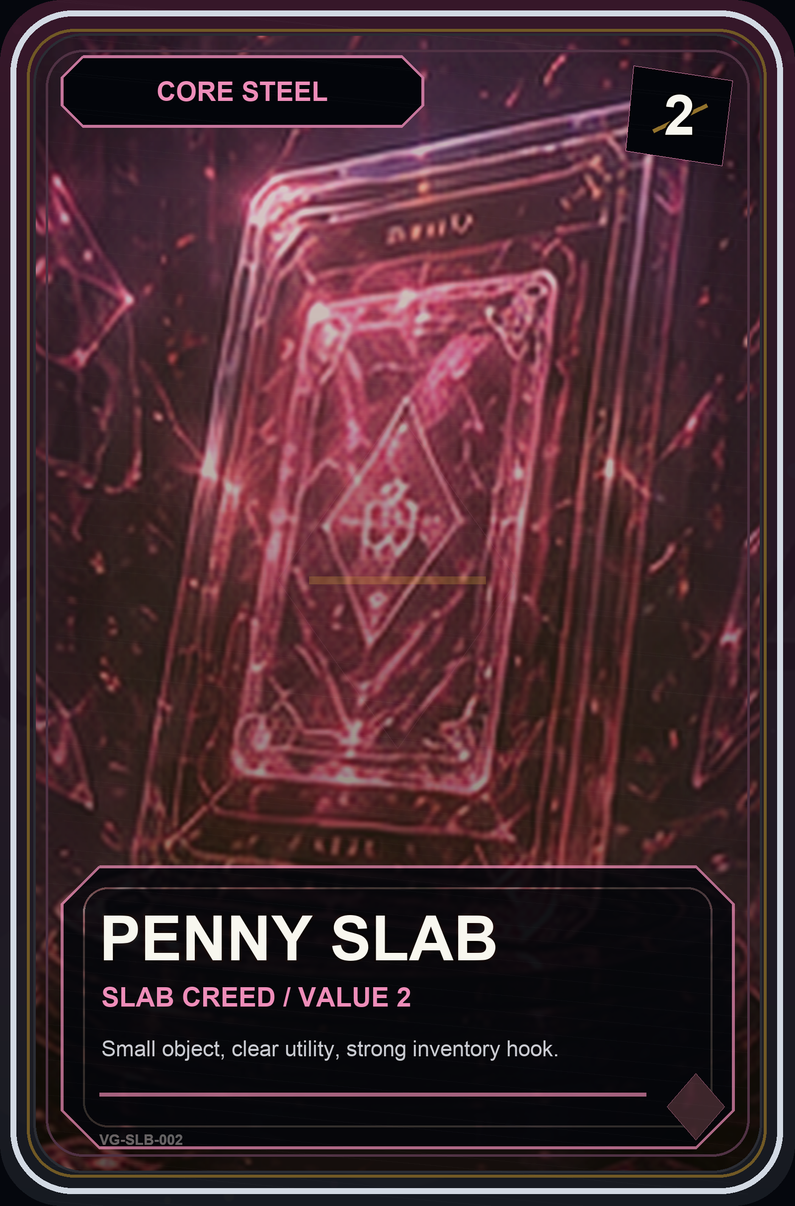 Penny Slab VaultGrail card art