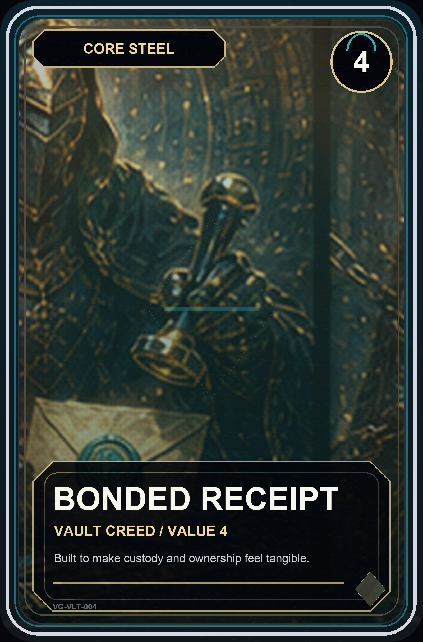 Bonded Receipt VaultGrail card art