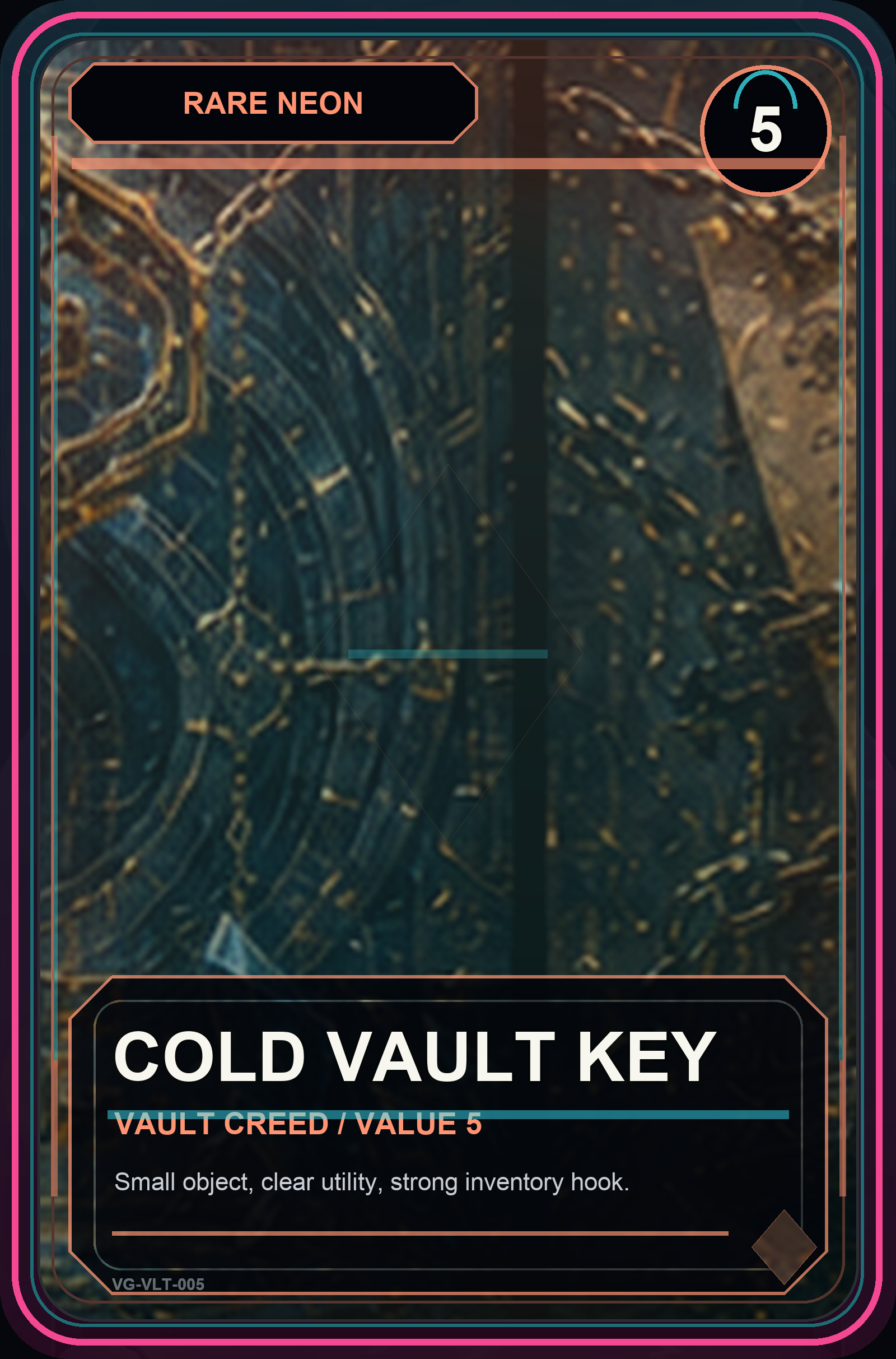 Cold Vault Key VaultGrail card art