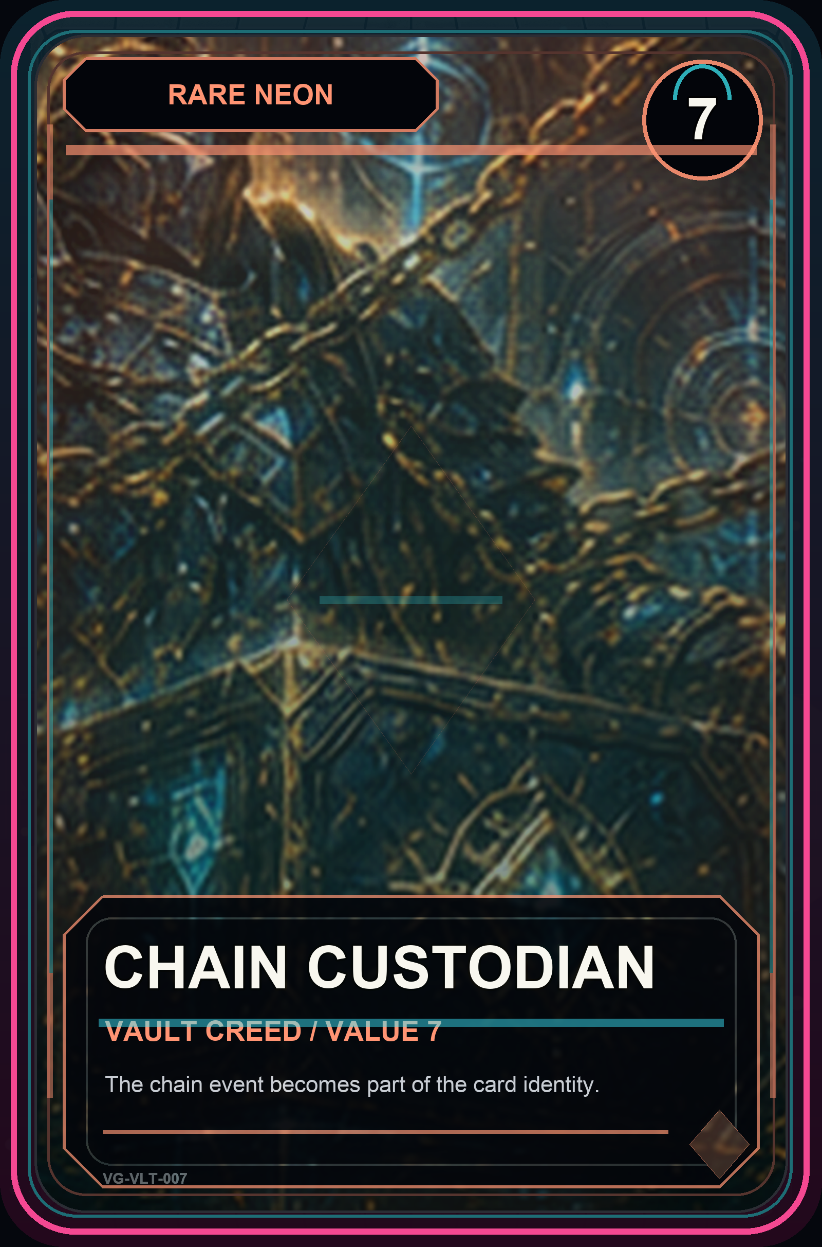 Chain Custodian VaultGrail card art