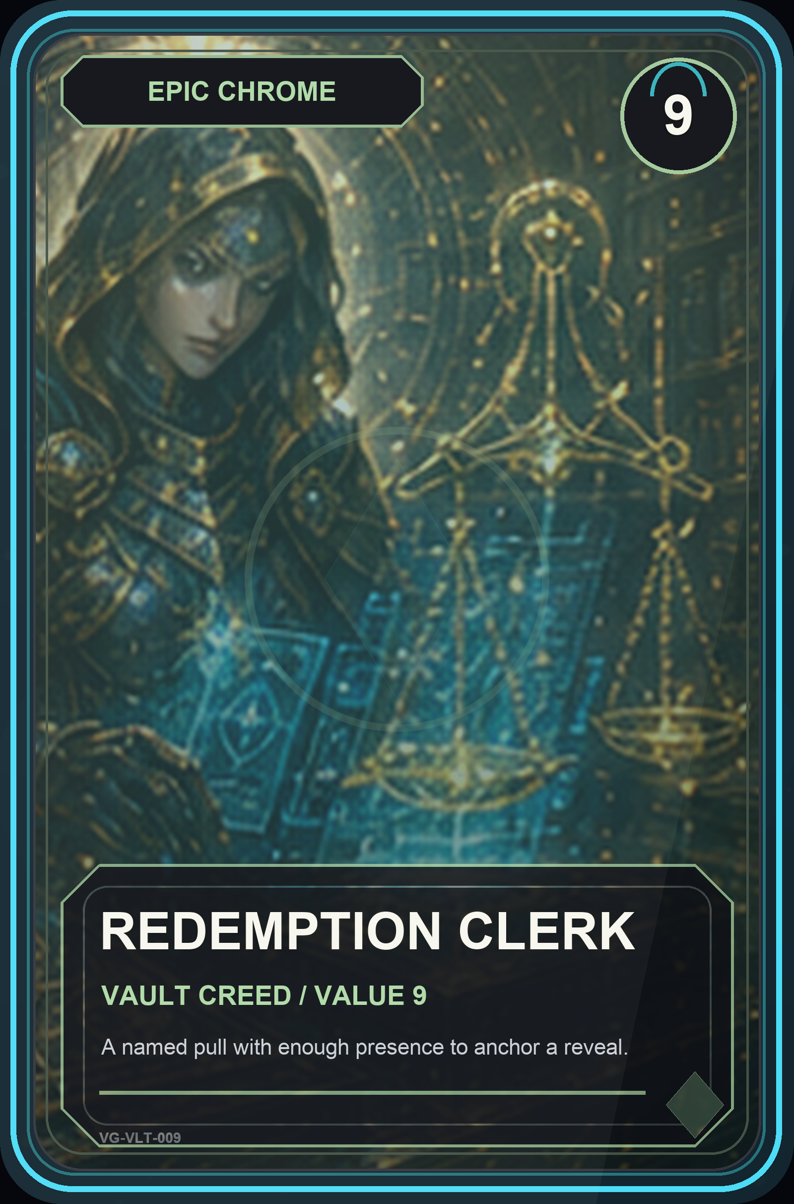 Redemption Clerk VaultGrail card art