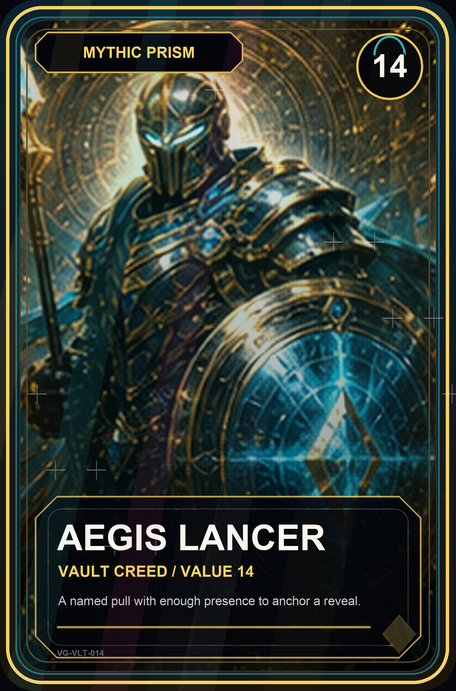 Aegis Lancer VaultGrail card art