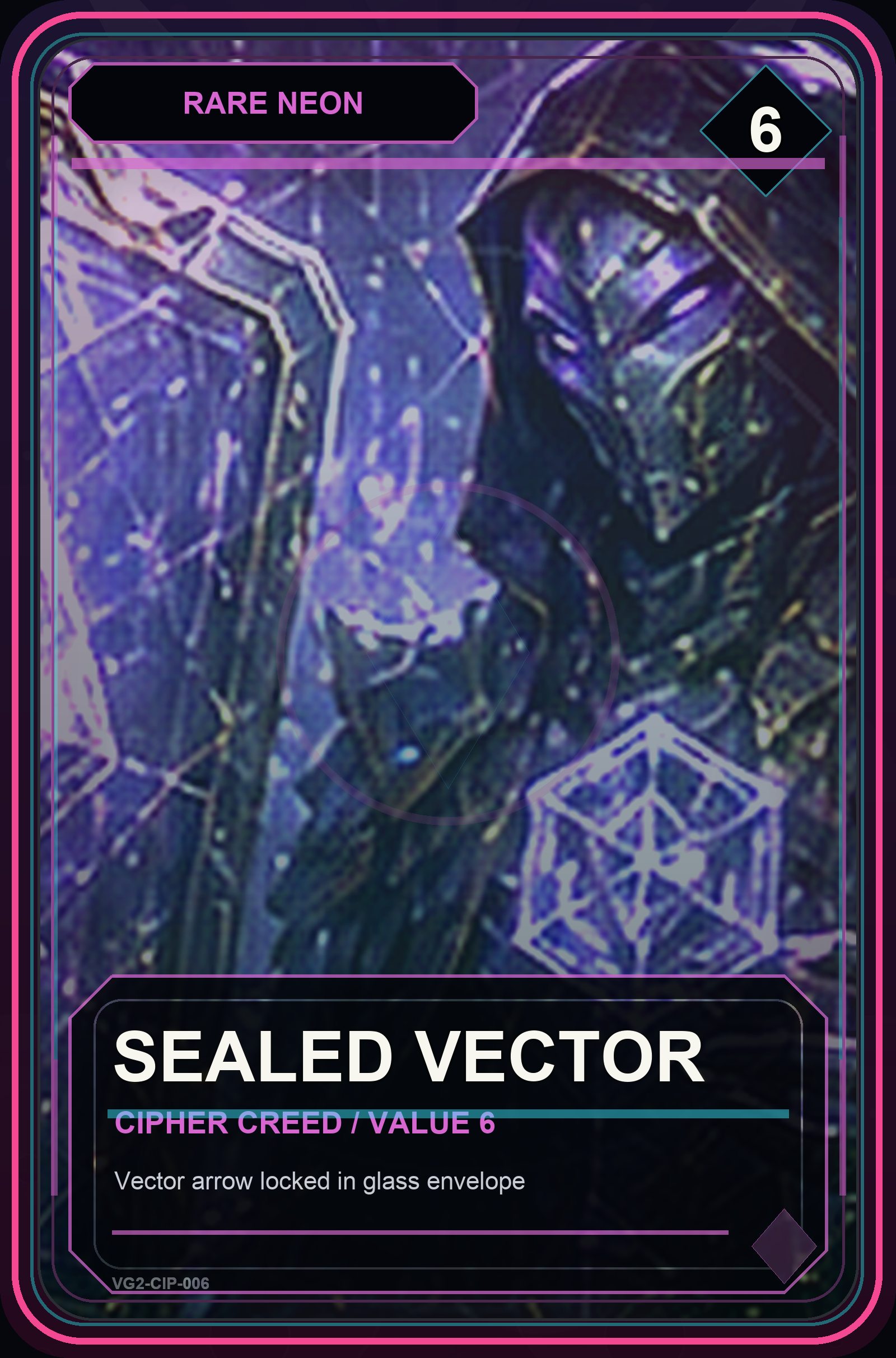 Sealed Vector VaultGrail card art