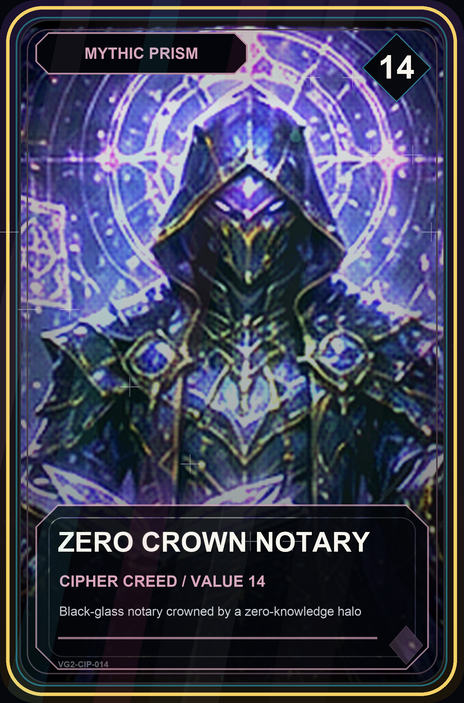 Zero Crown Notary VaultGrail card art