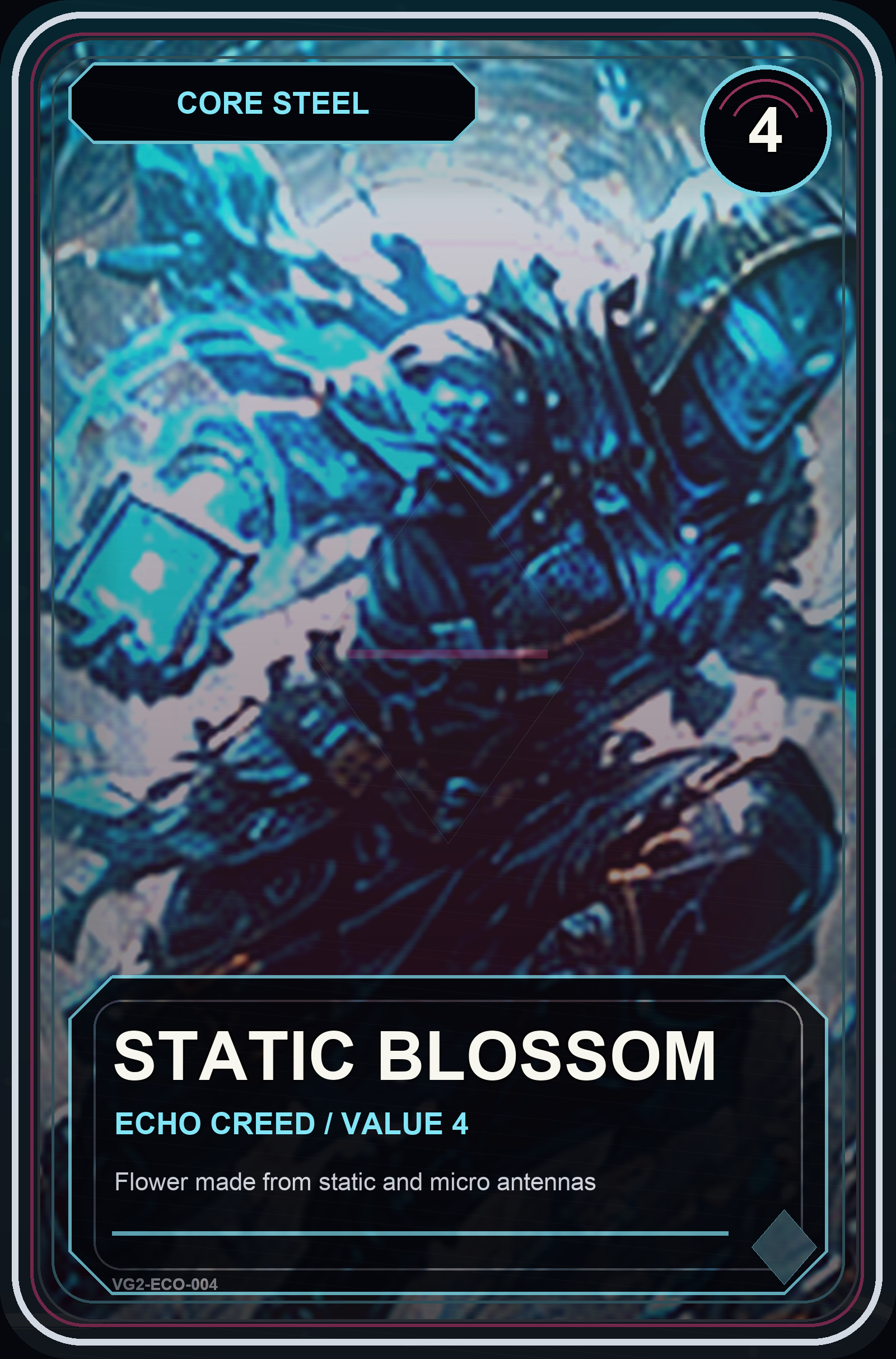 Static Blossom VaultGrail card art
