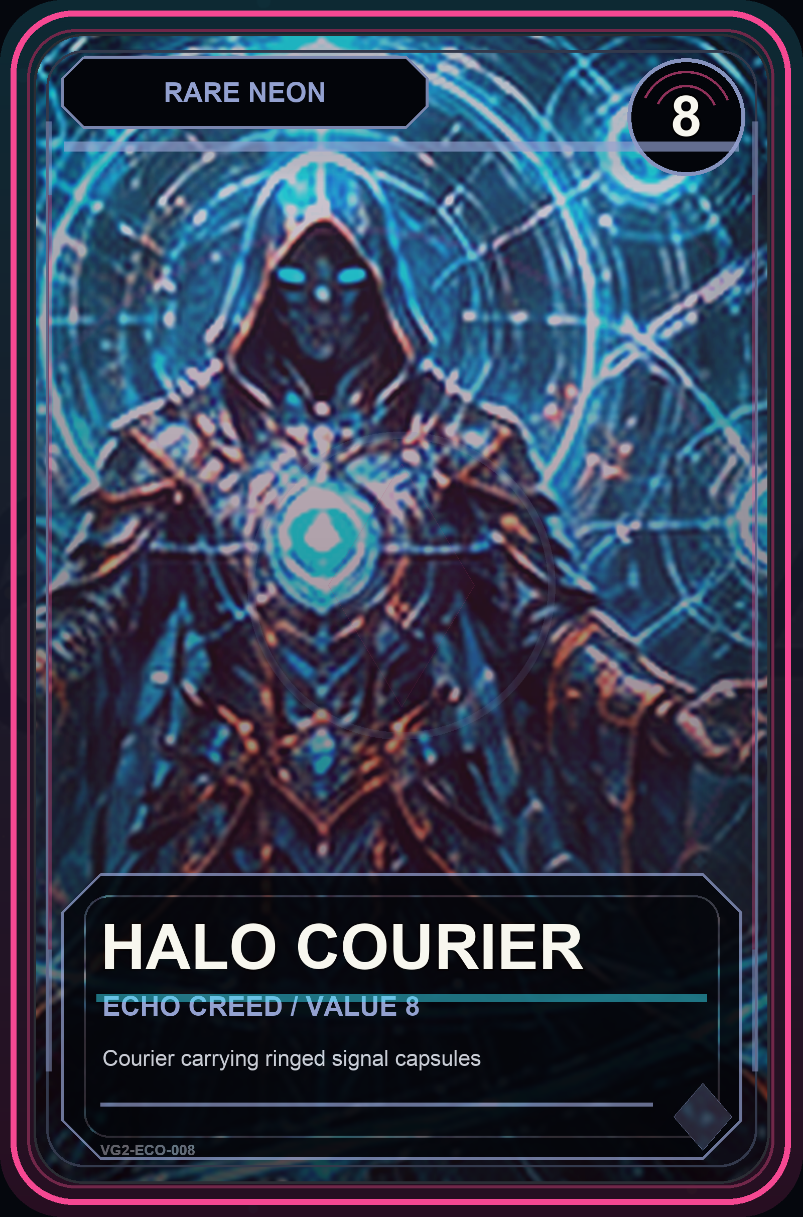 Halo Courier VaultGrail card art