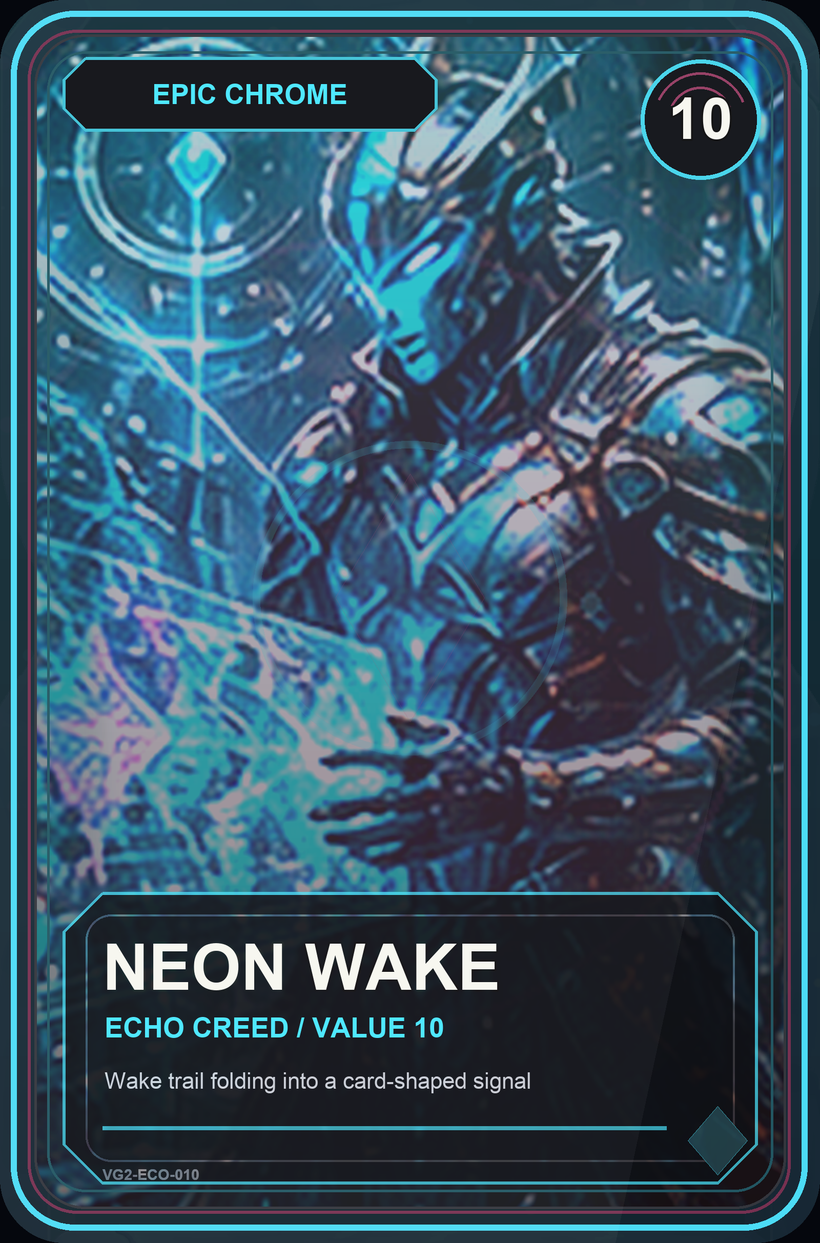Neon Wake VaultGrail card art