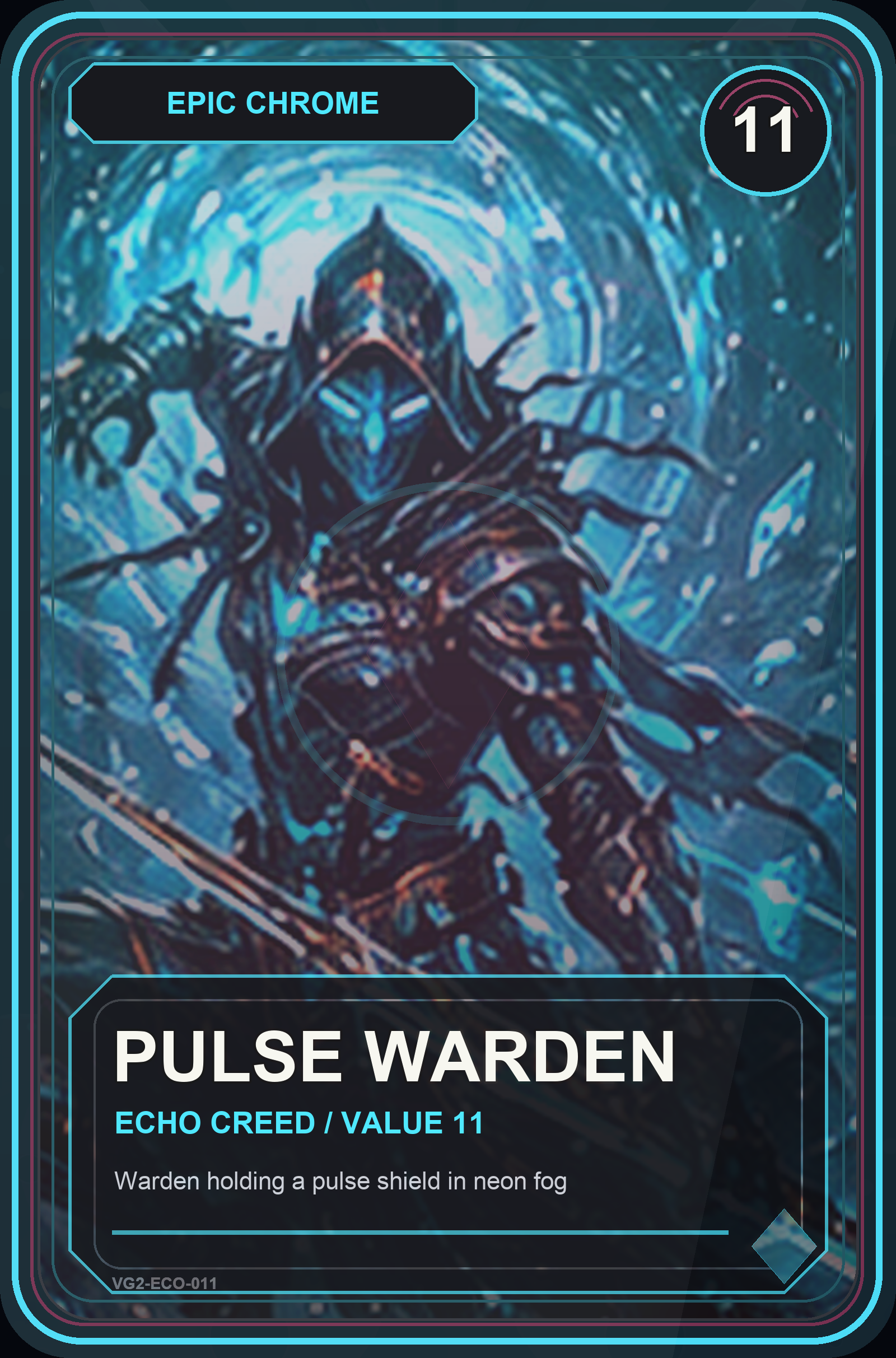 Pulse Warden VaultGrail card art
