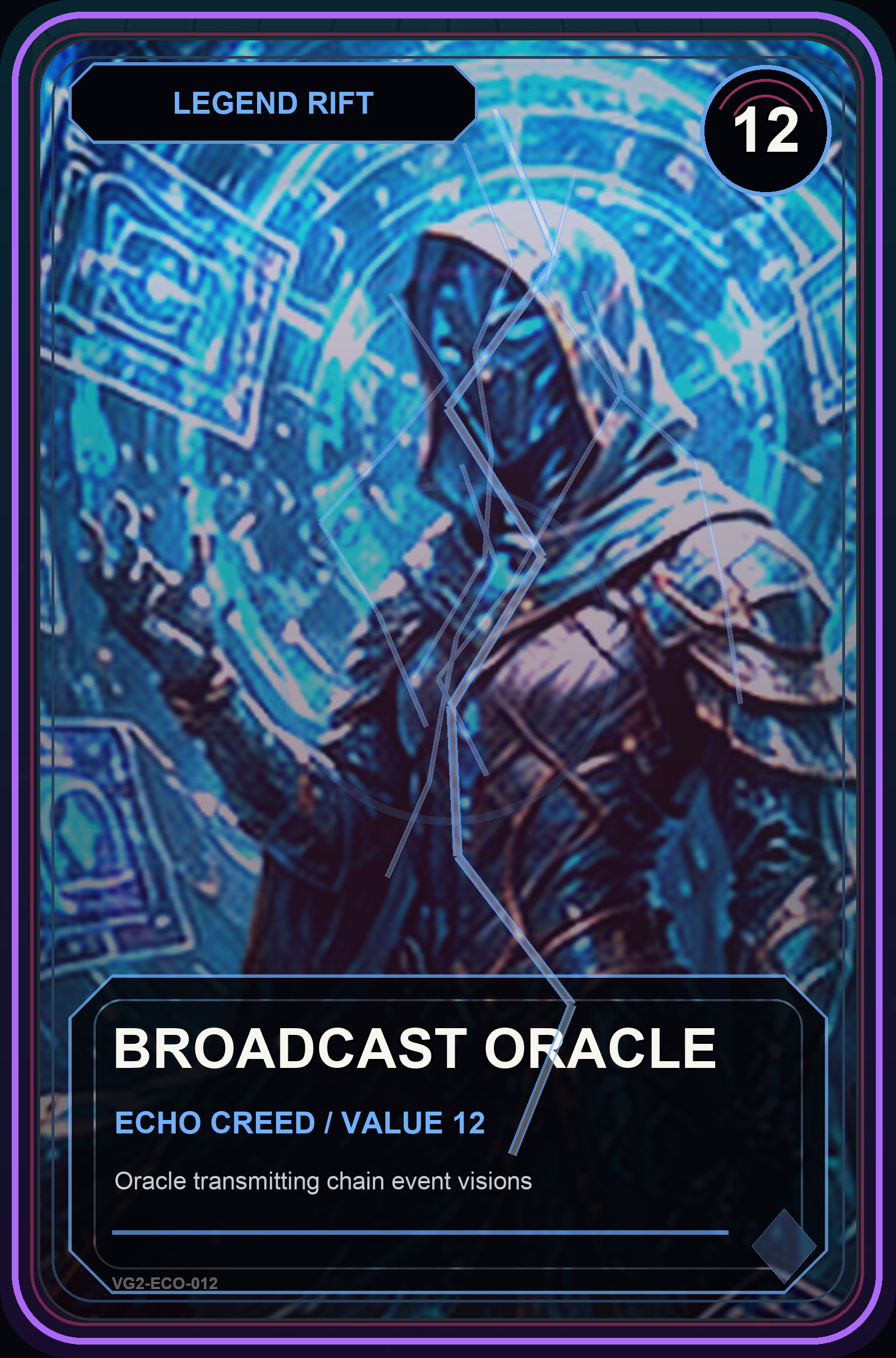 Broadcast Oracle VaultGrail card art