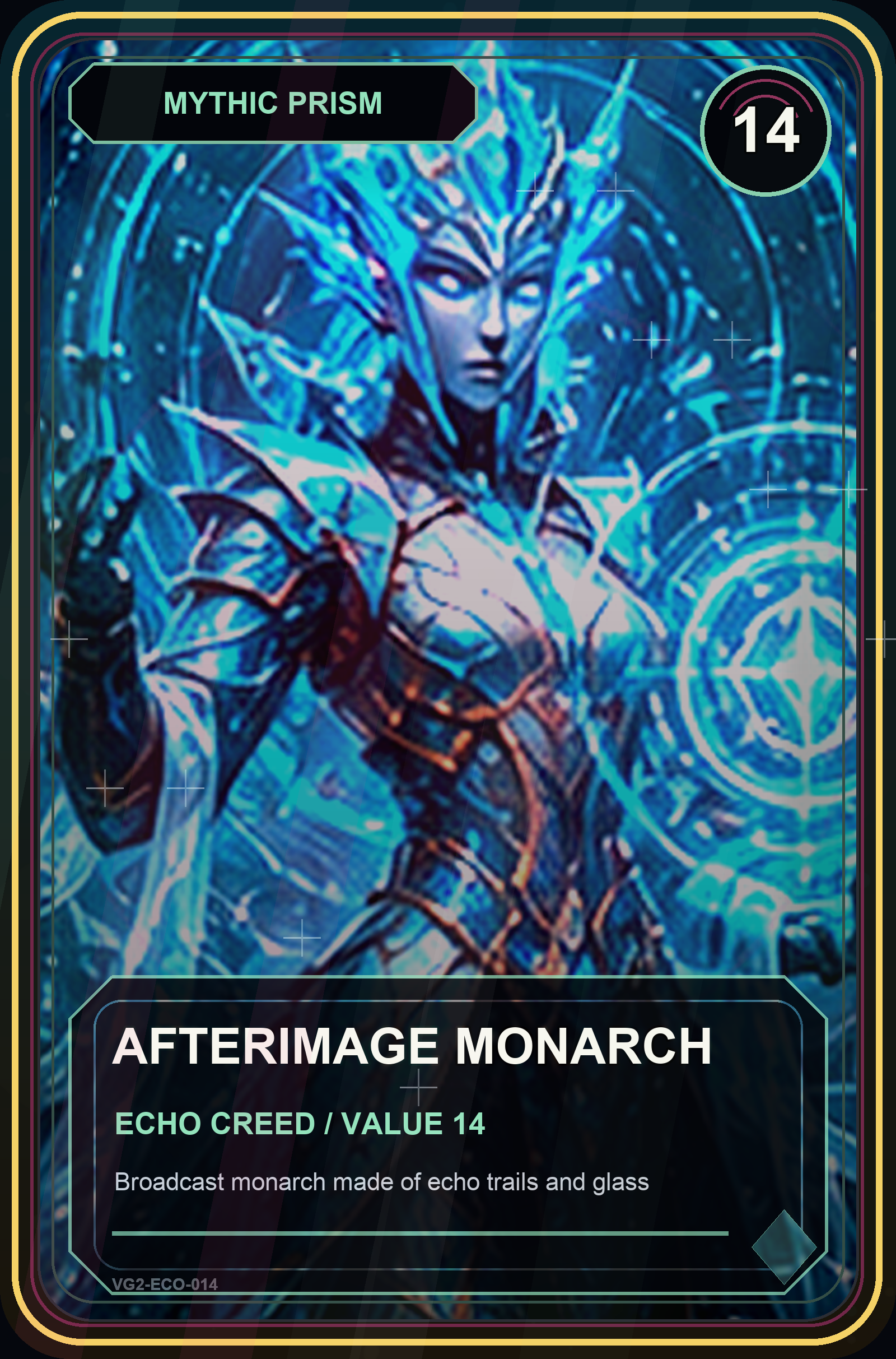 Afterimage Monarch VaultGrail card art