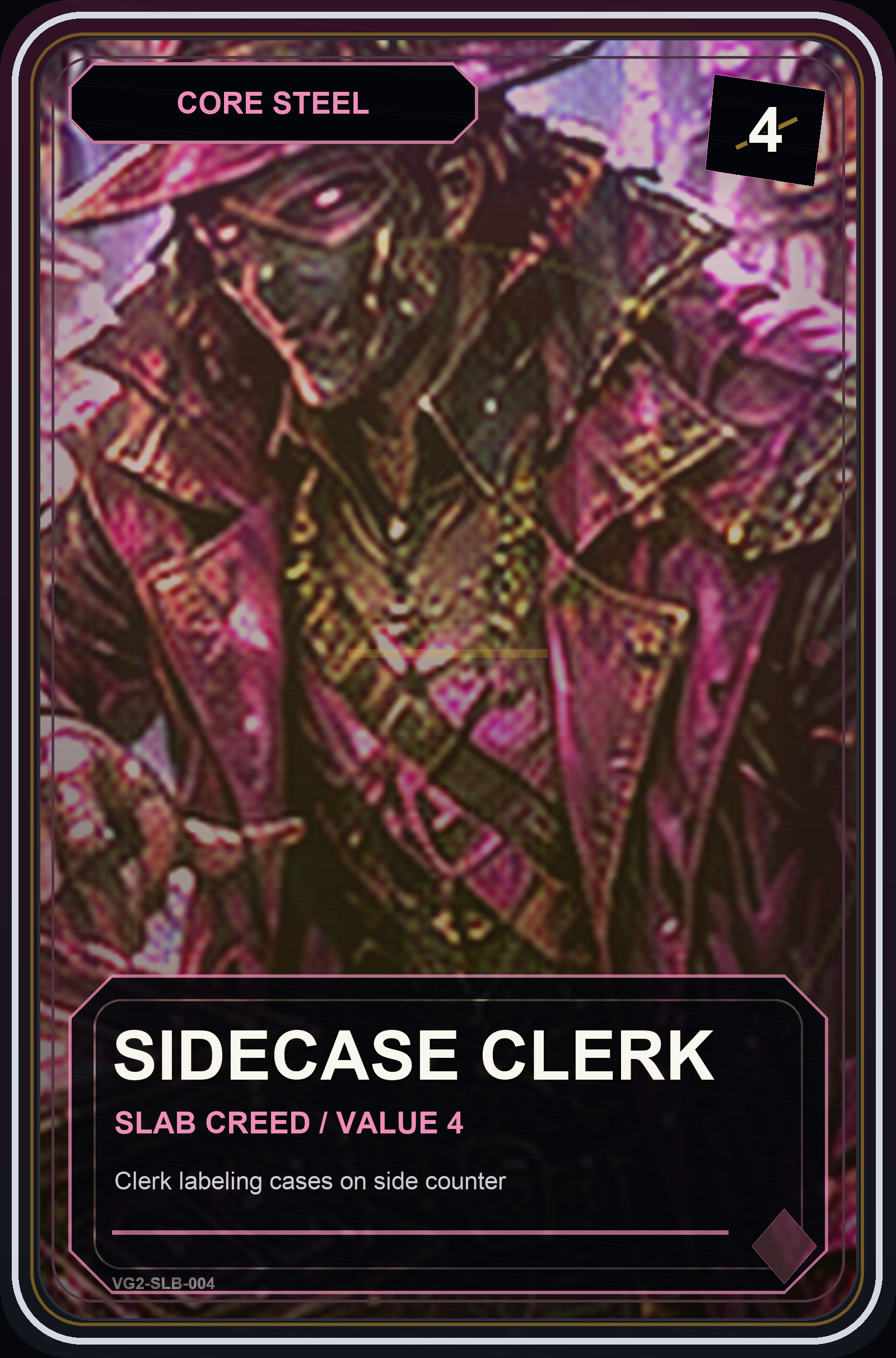 Sidecase Clerk VaultGrail card art