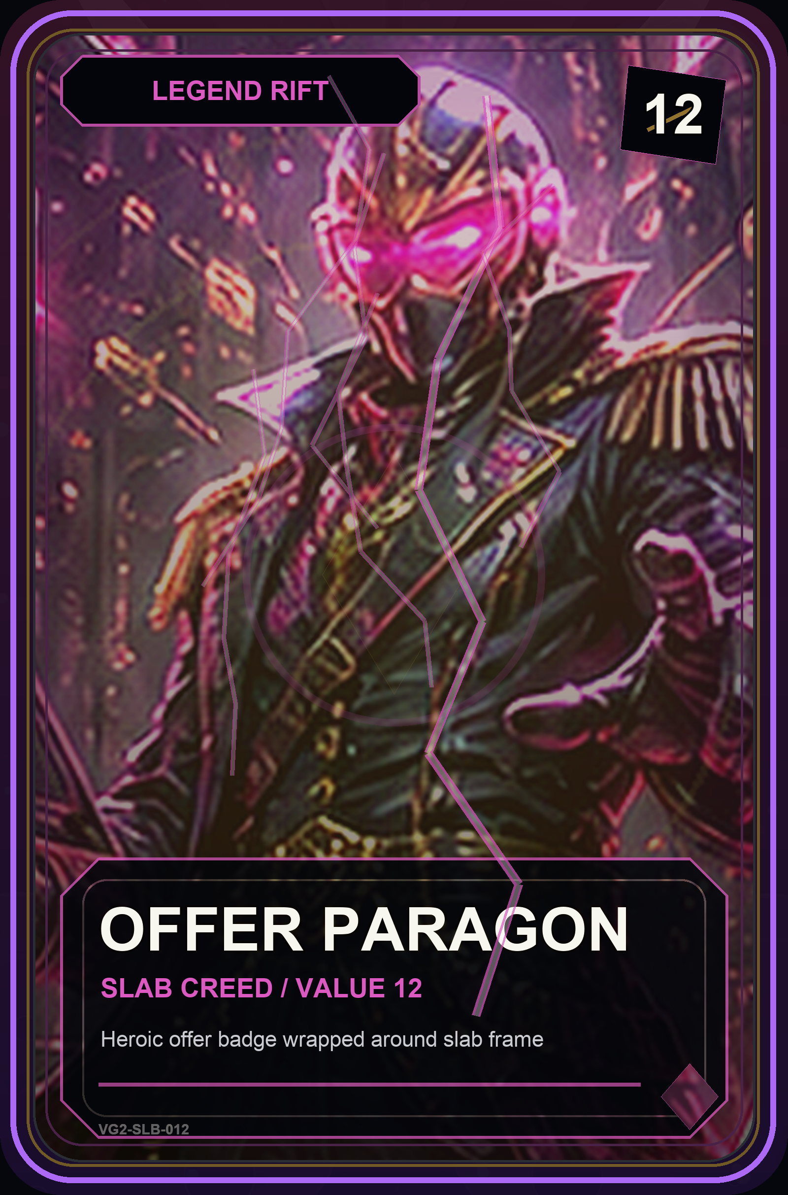 Offer Paragon VaultGrail card art