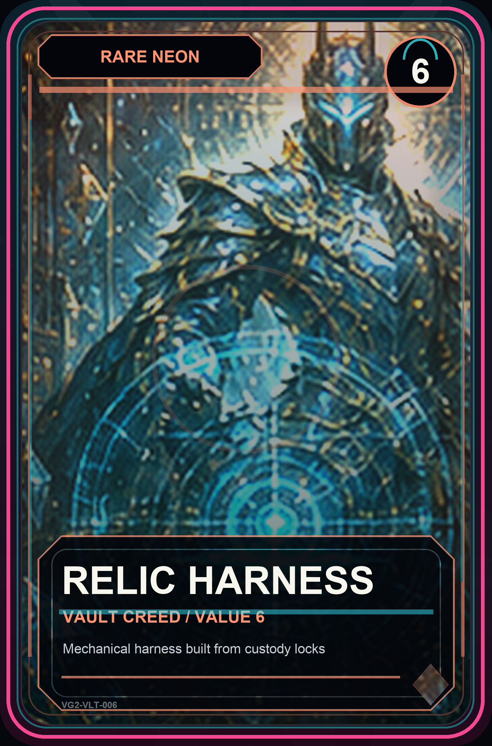 Relic Harness VaultGrail card art