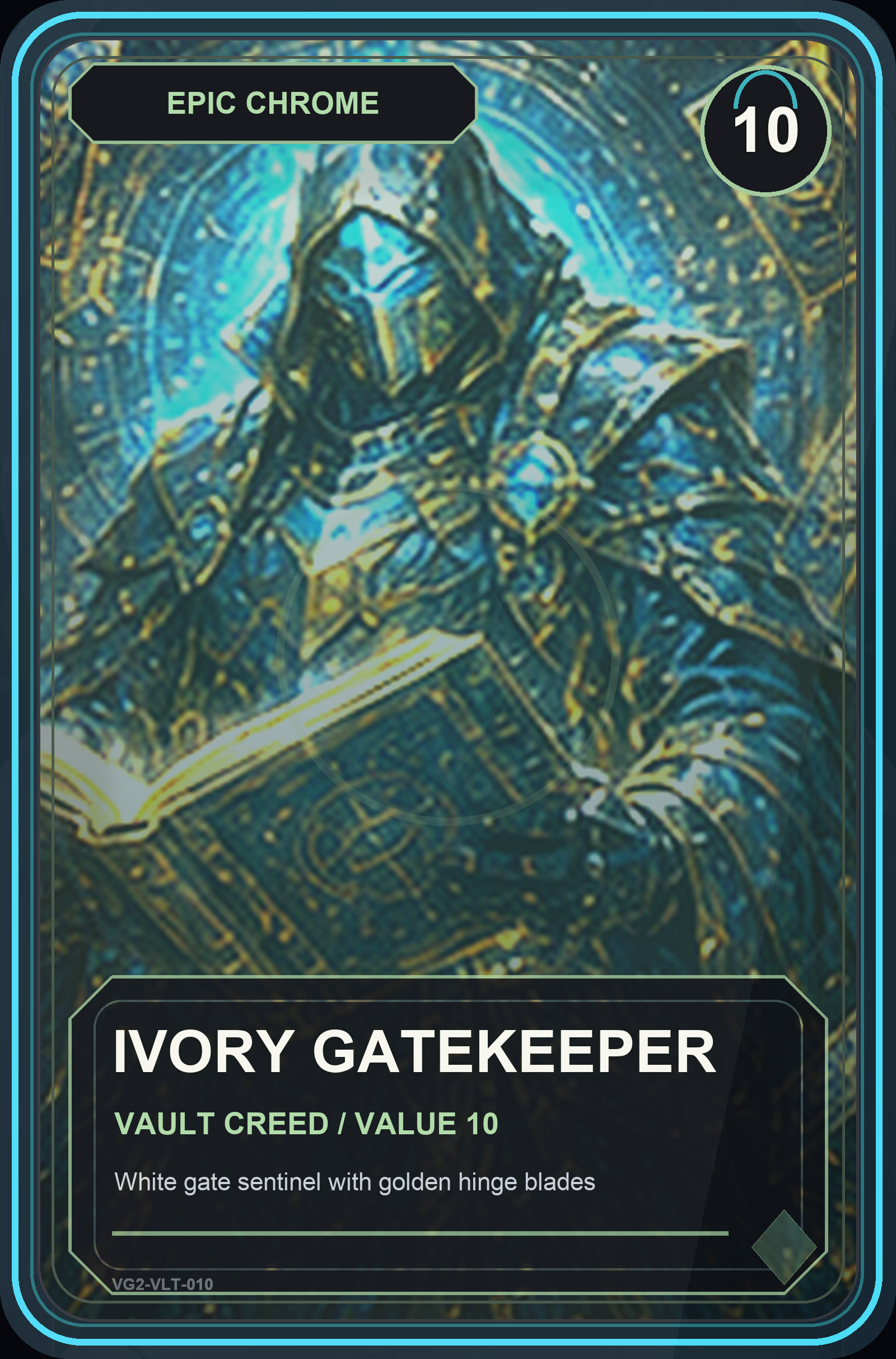 Ivory Gatekeeper VaultGrail card art