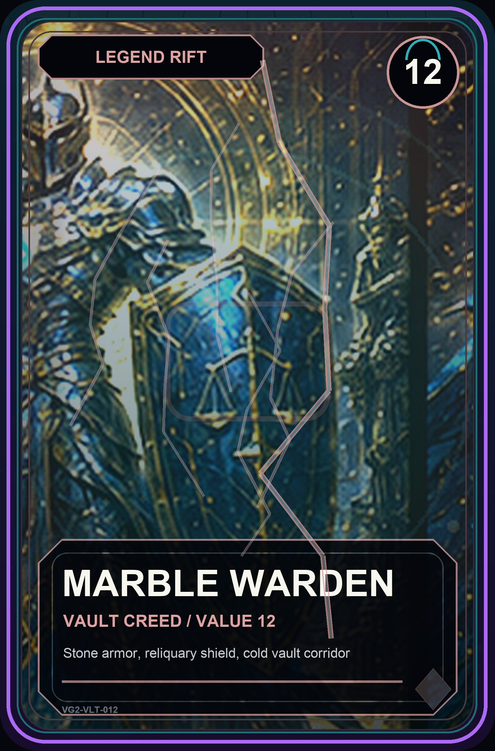 Marble Warden VaultGrail card art