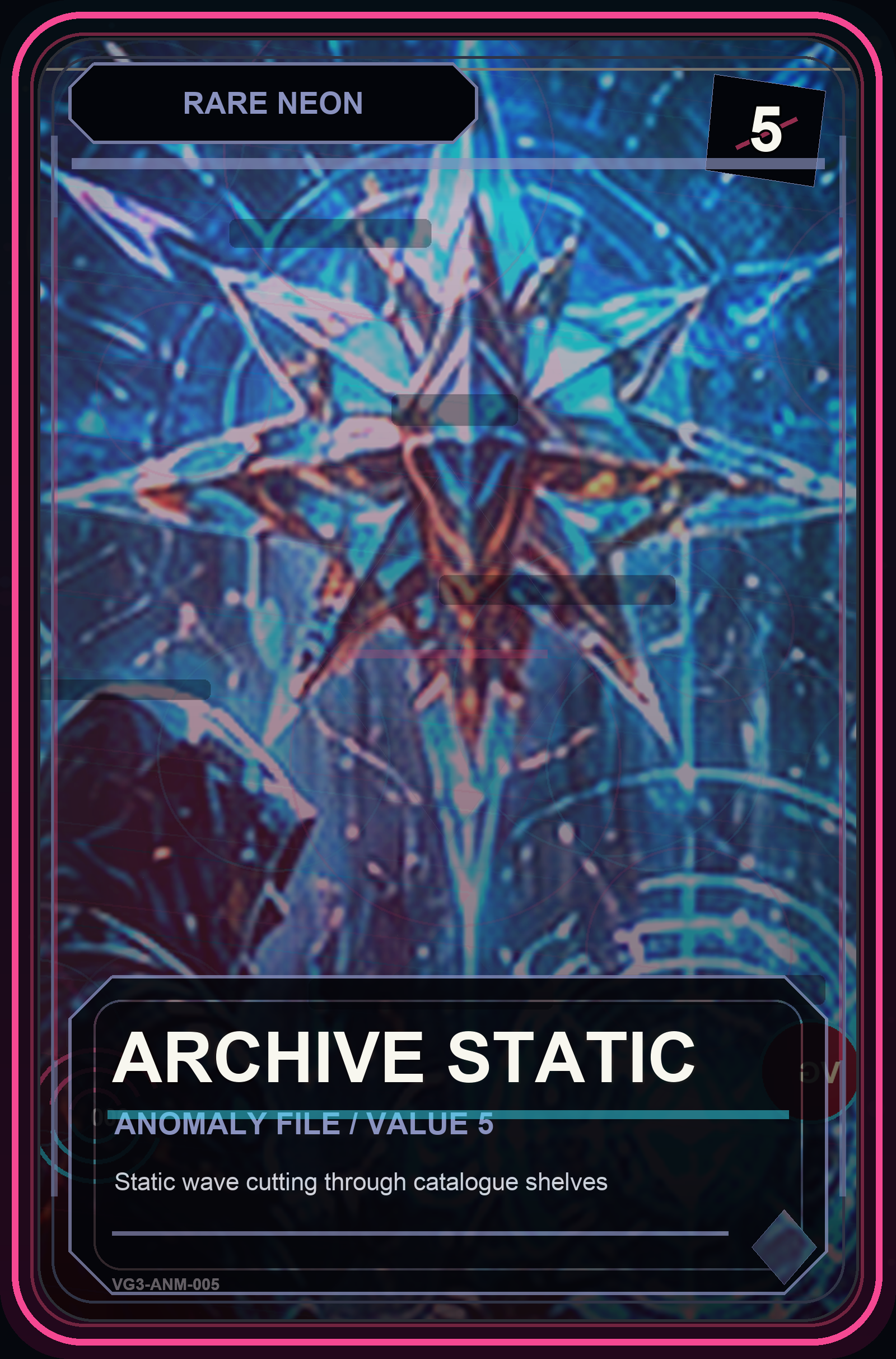 Archive Static VaultGrail card art