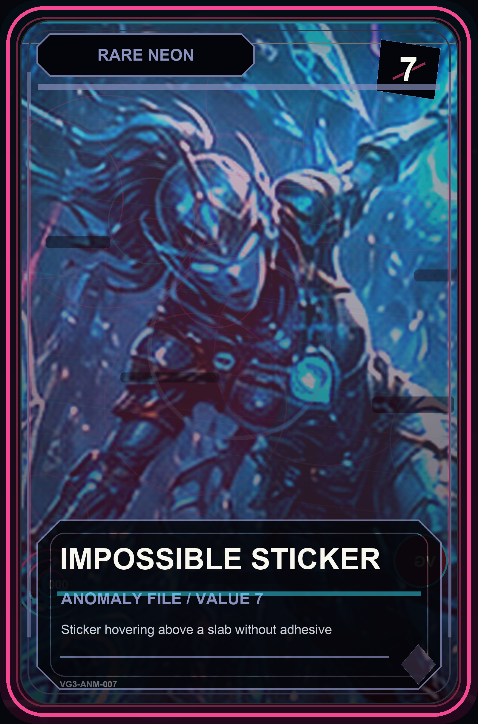 Impossible Sticker VaultGrail card art