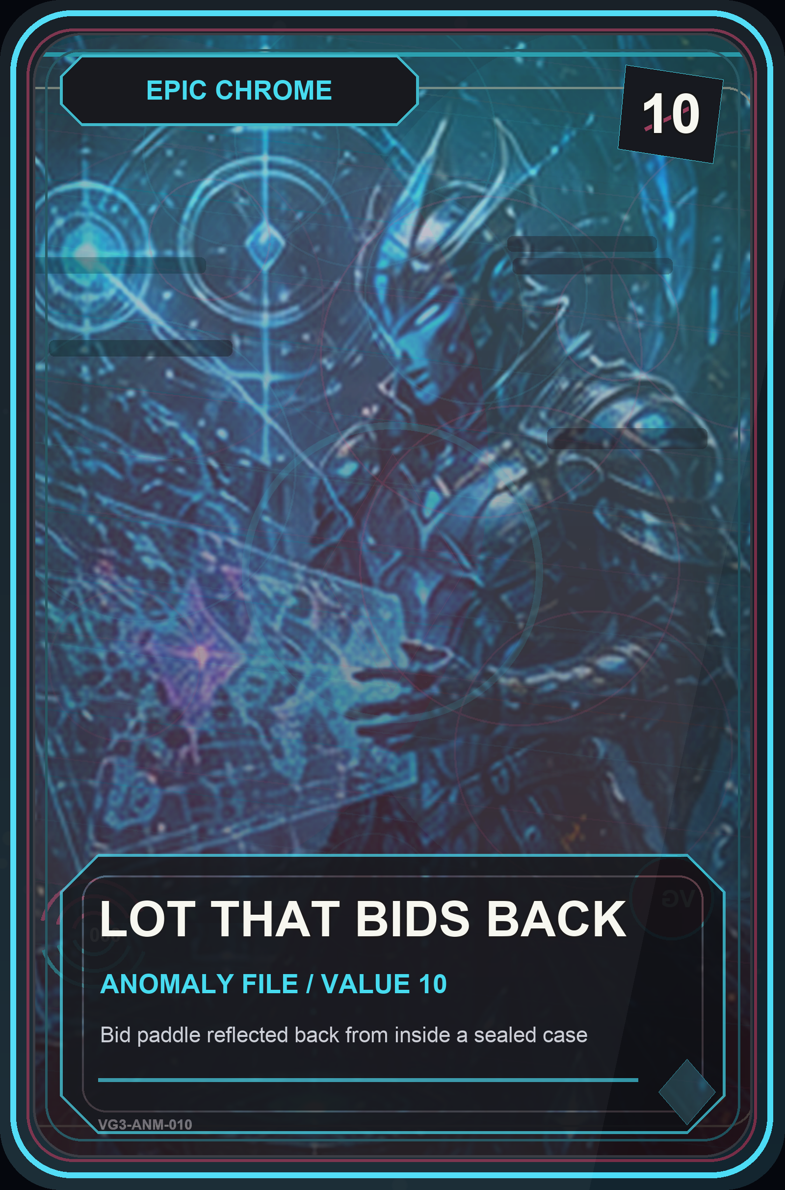 Lot That Bids Back VaultGrail card art