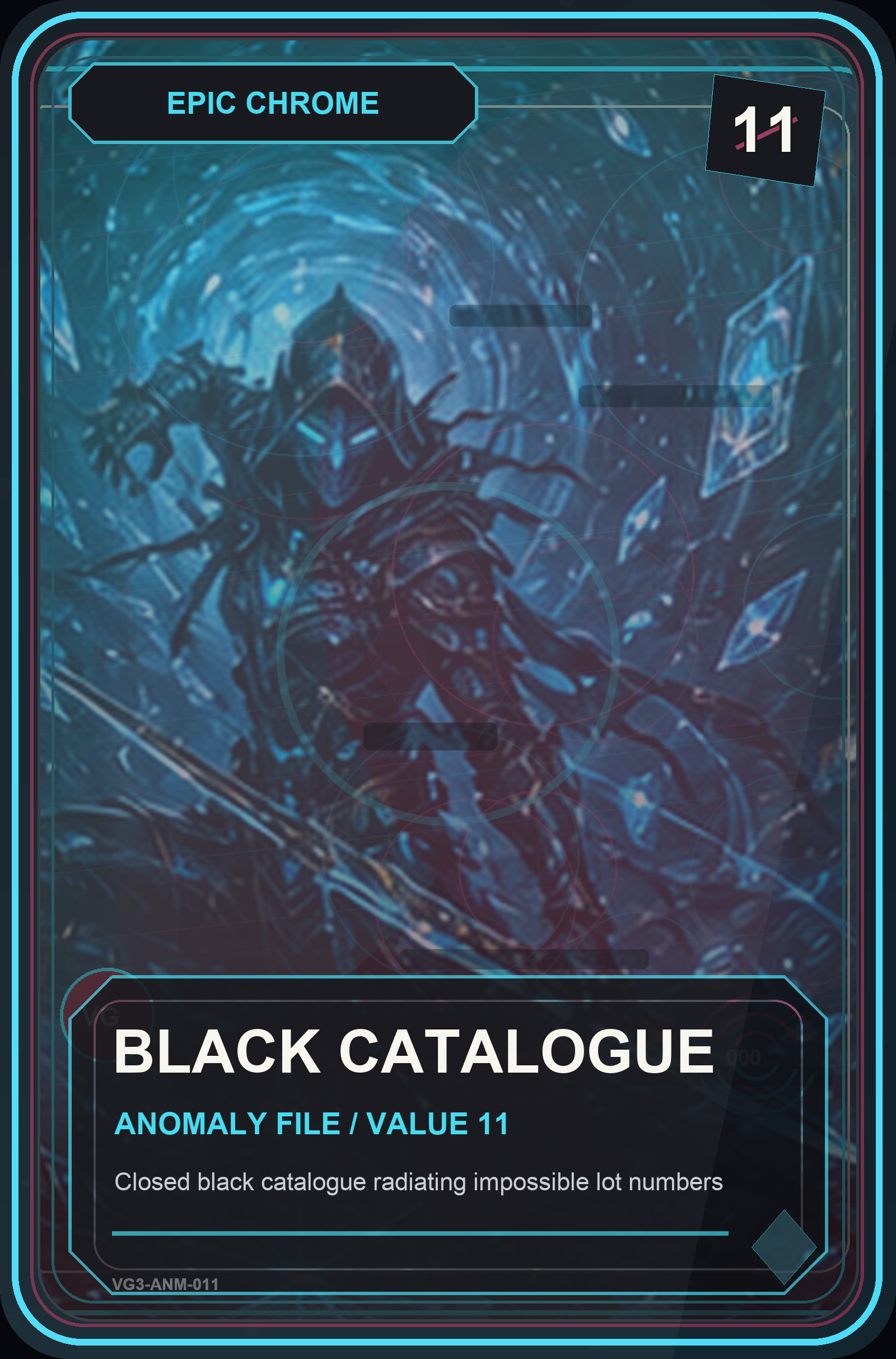 Black Catalogue VaultGrail card art