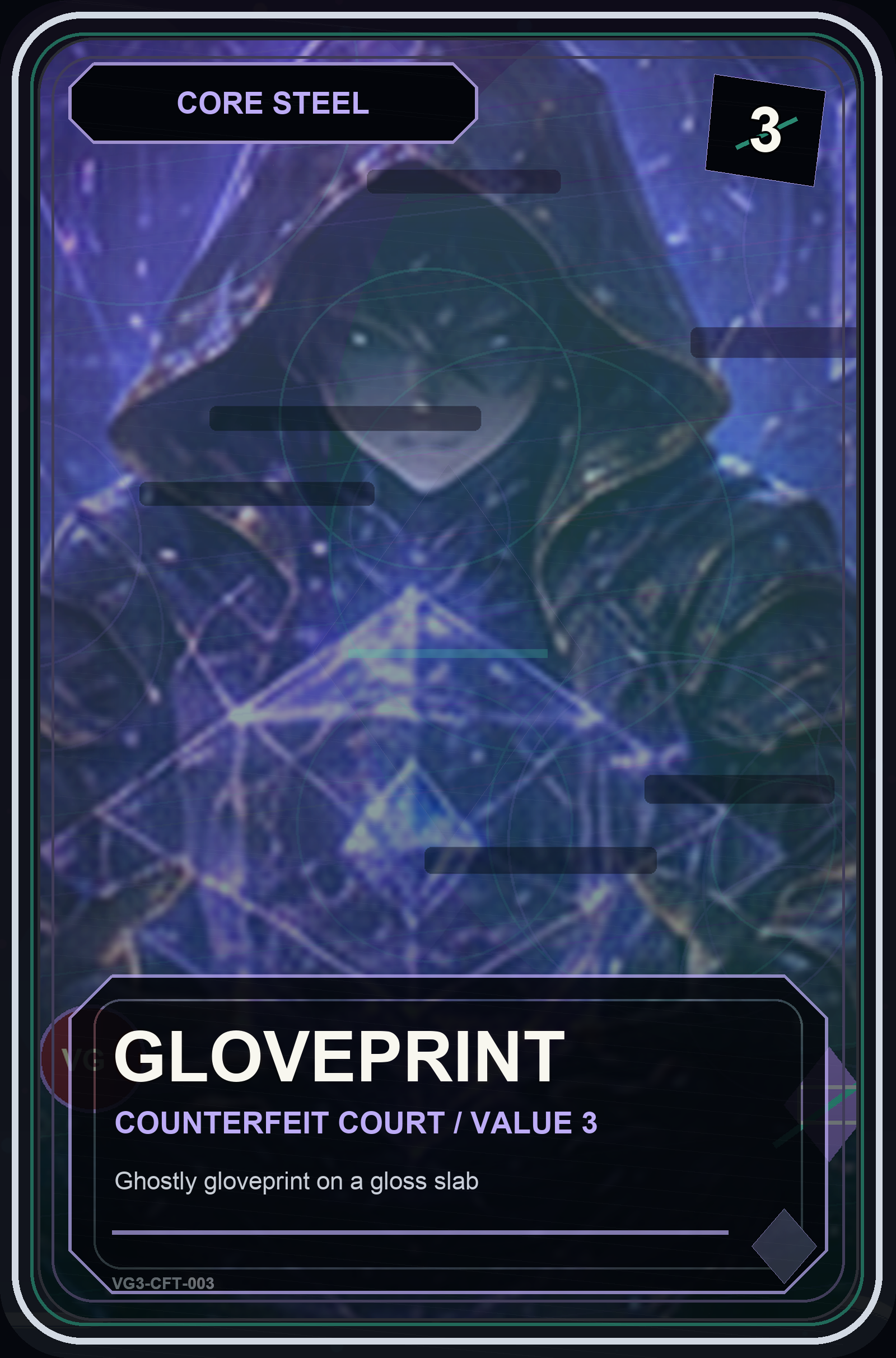 Gloveprint VaultGrail card art