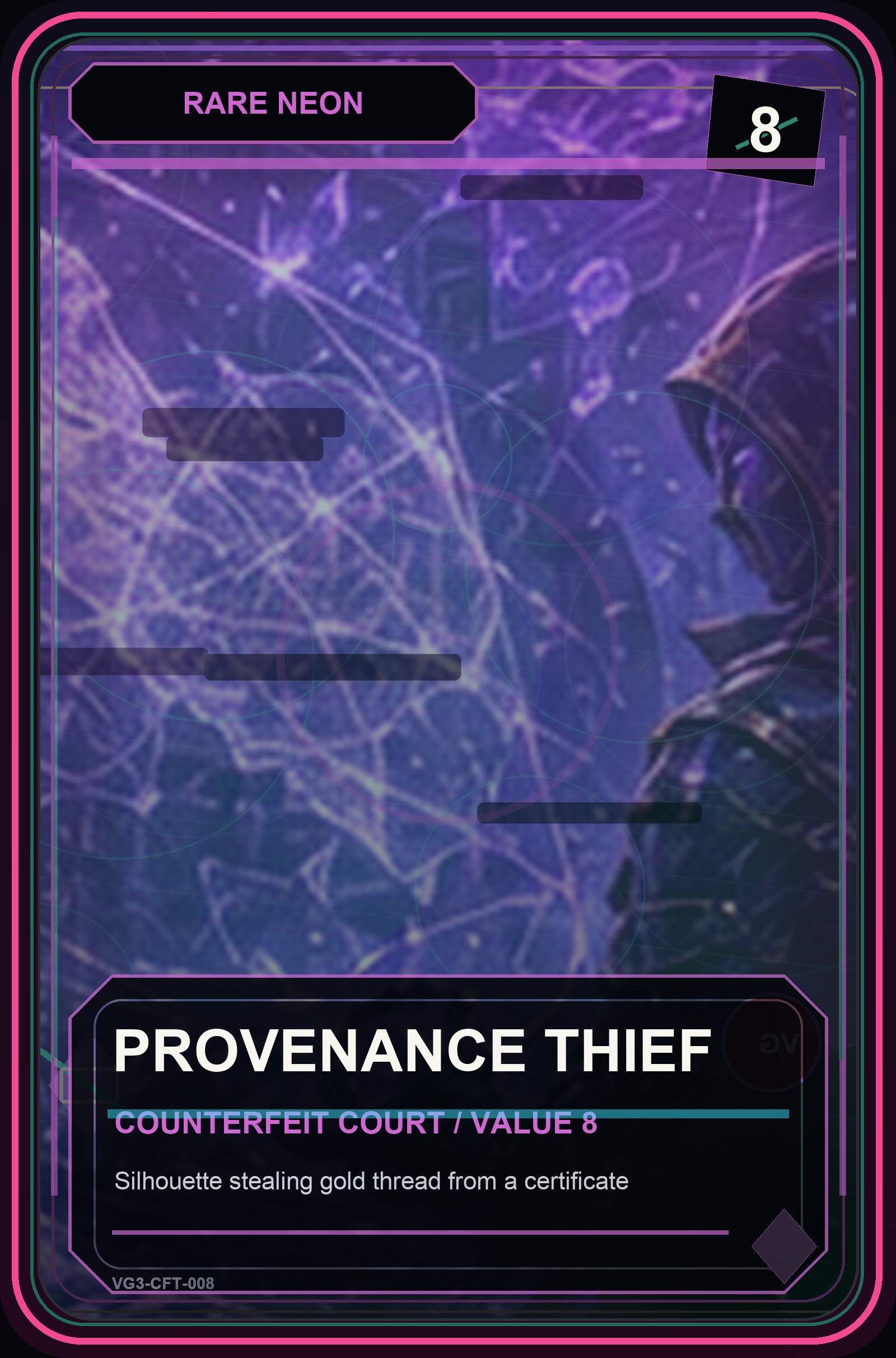 Provenance Thief VaultGrail card art