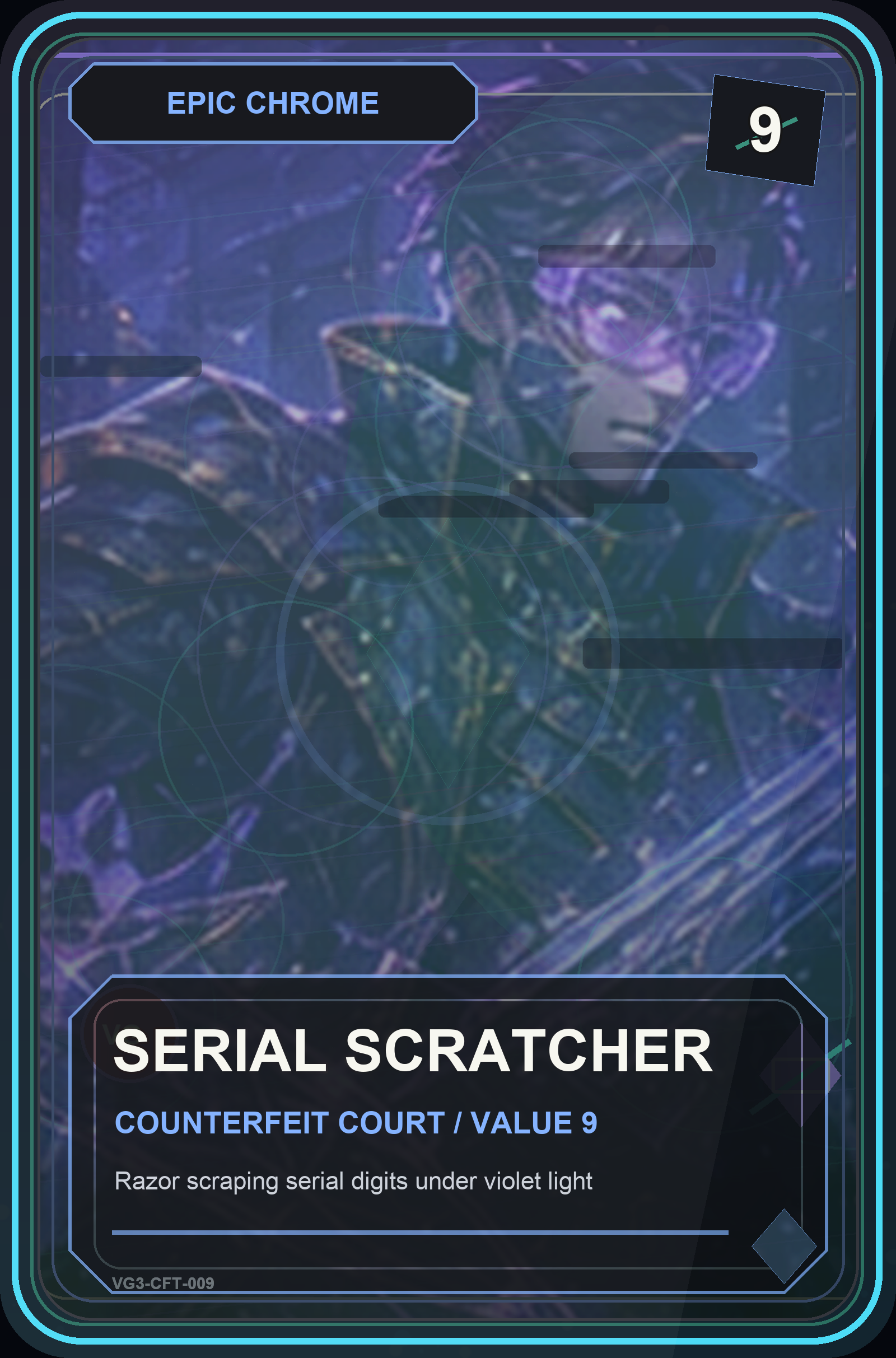 Serial Scratcher VaultGrail card art