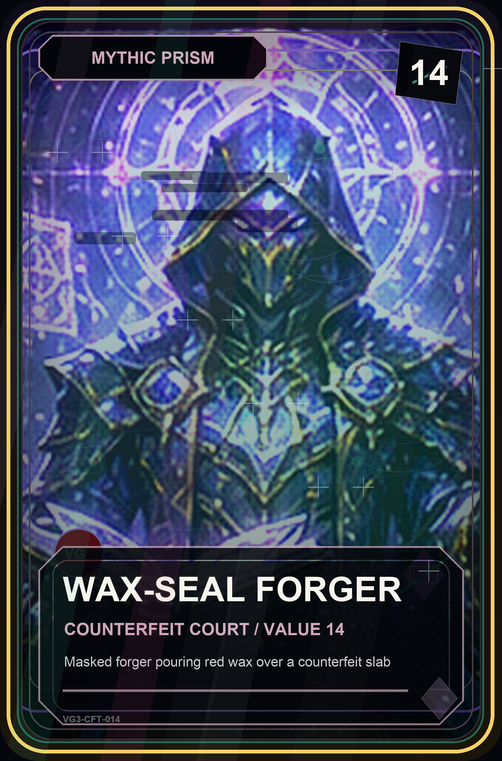Wax-Seal Forger VaultGrail card art
