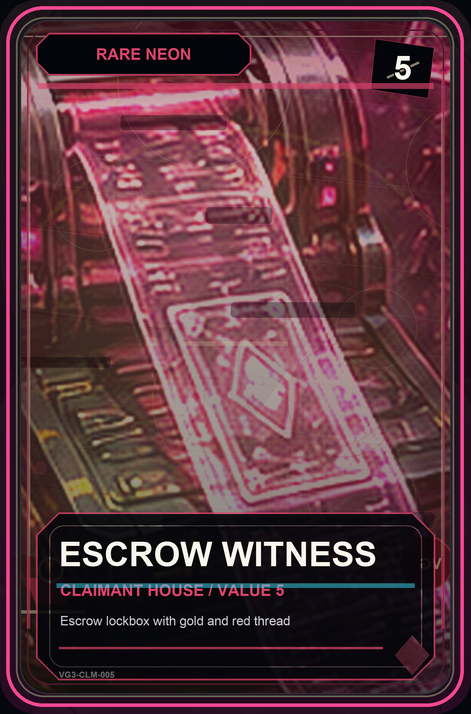 Escrow Witness VaultGrail card art