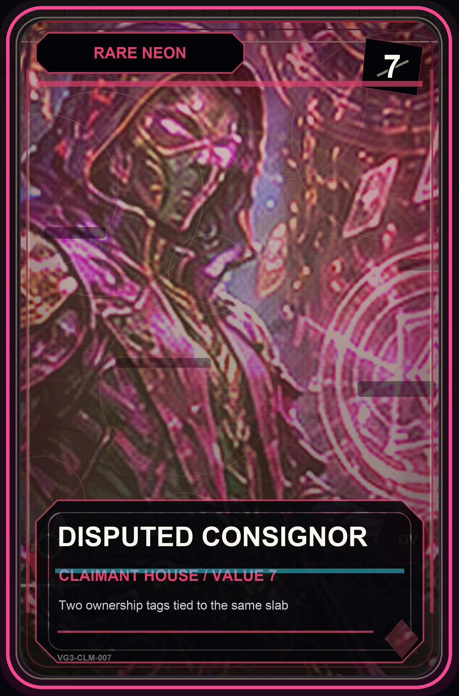 Disputed Consignor VaultGrail card art