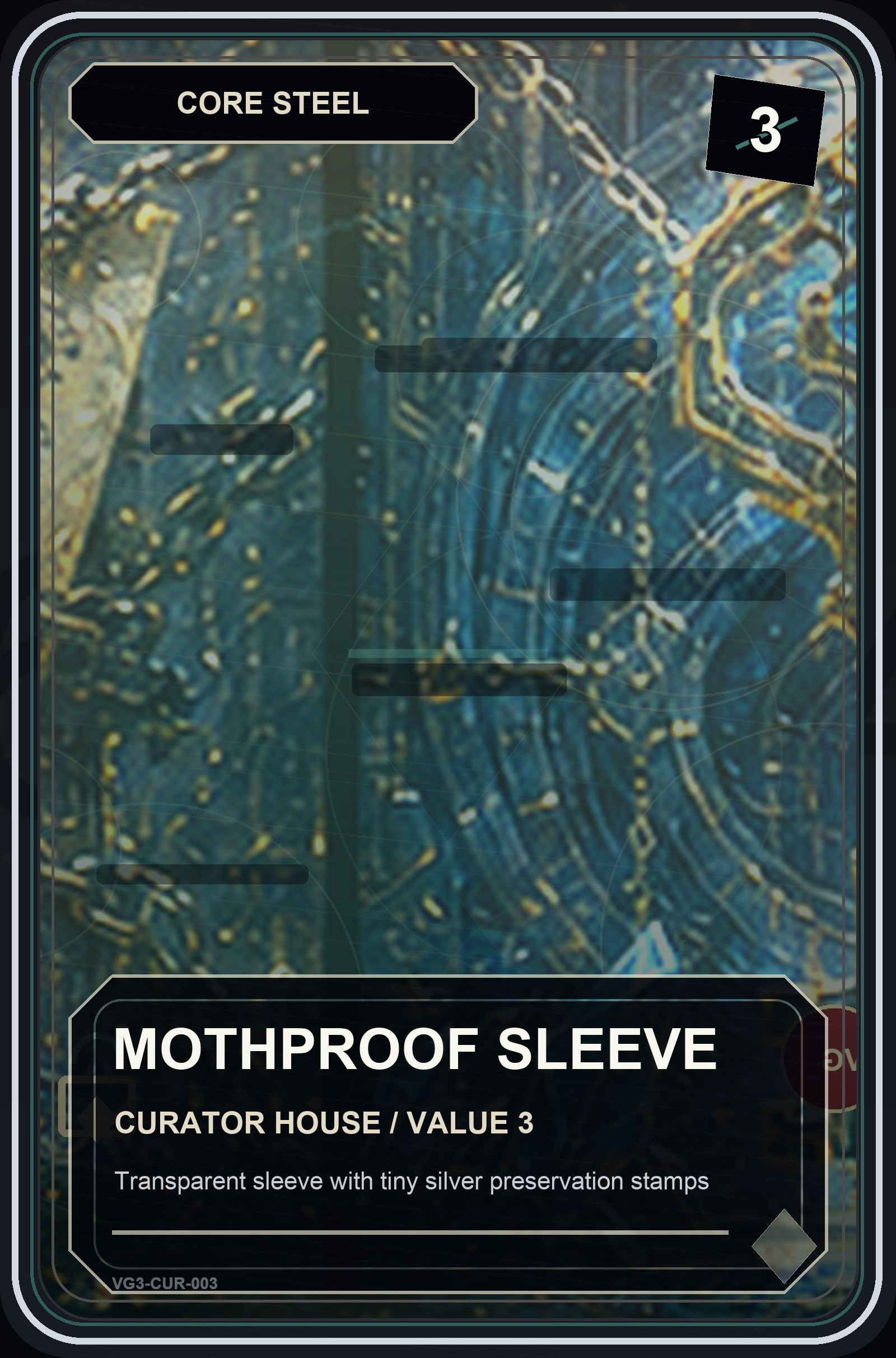 Mothproof Sleeve VaultGrail card art